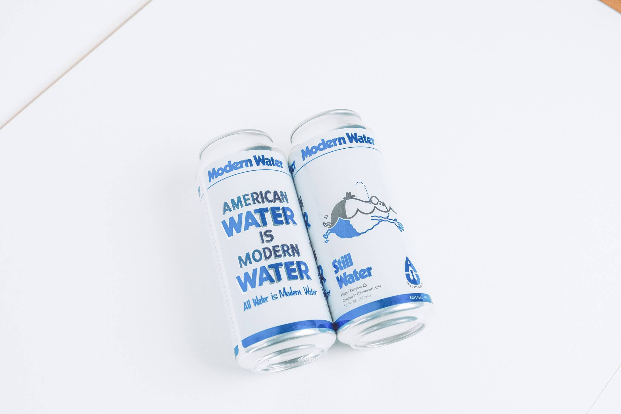 Modern Water 16oz Still Water Aluminum Can