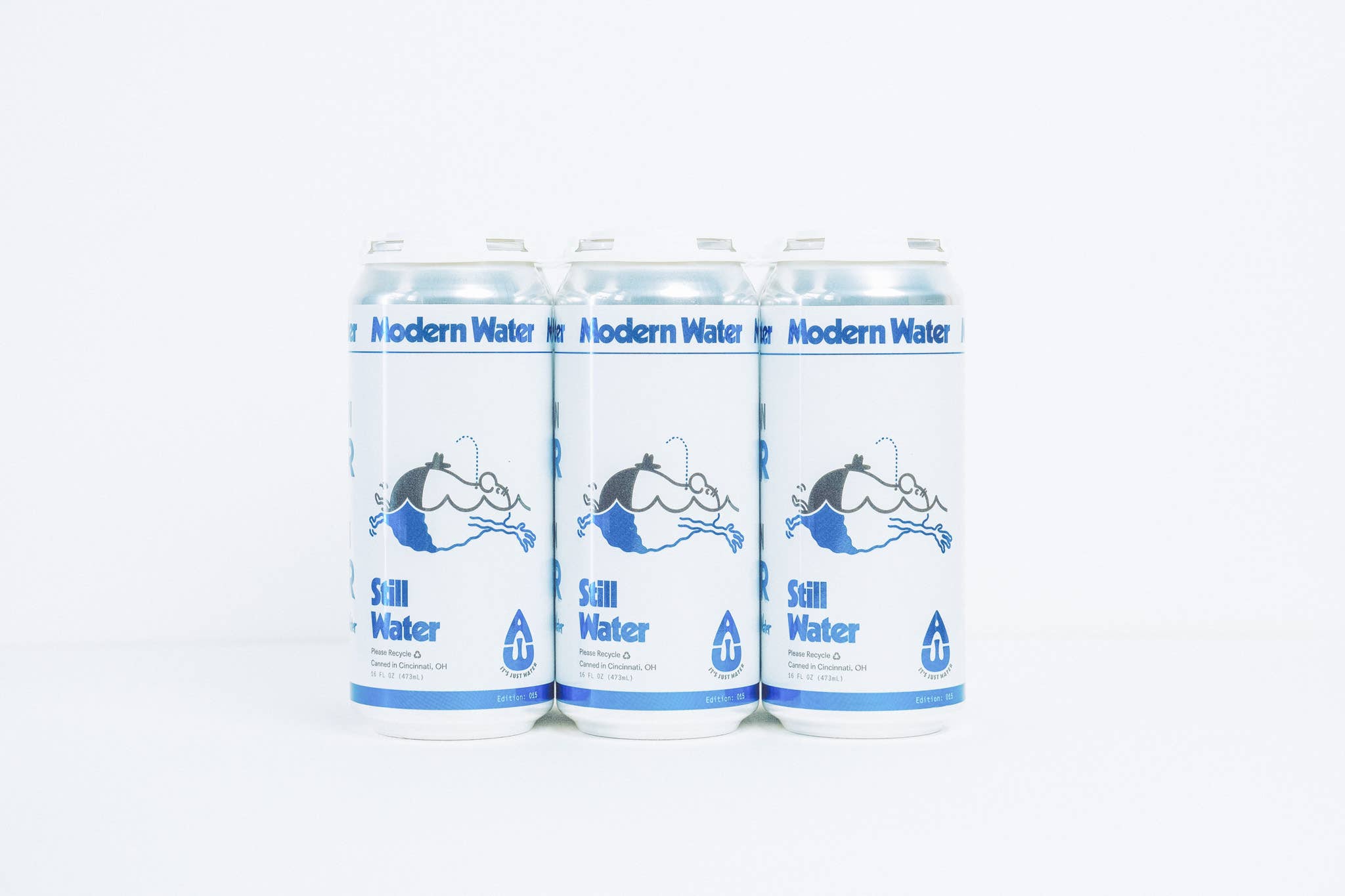 Modern Water 16oz Still Water Aluminum Can