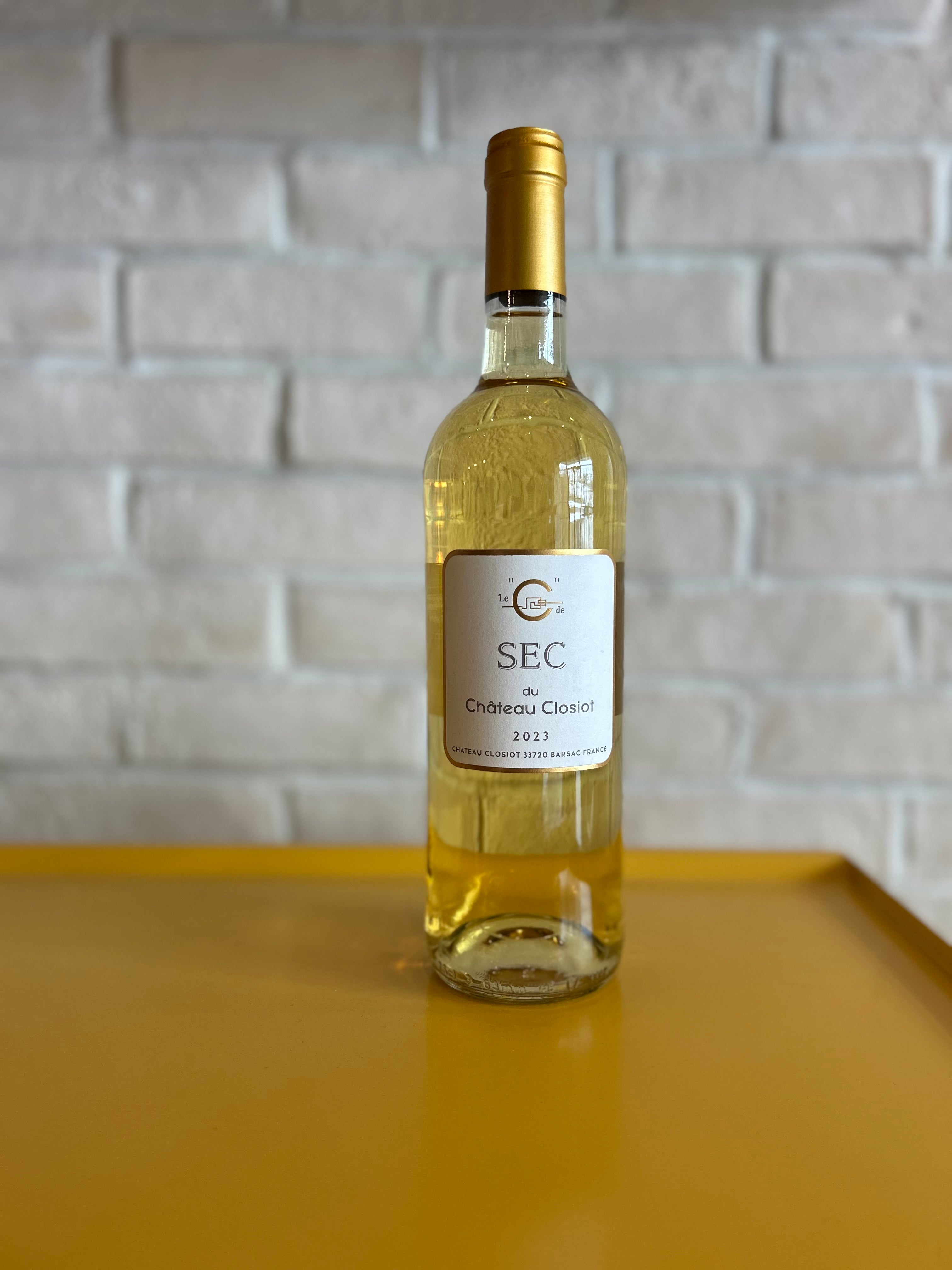 Chateau Closiot Le C Sec Semillon Blend 2023