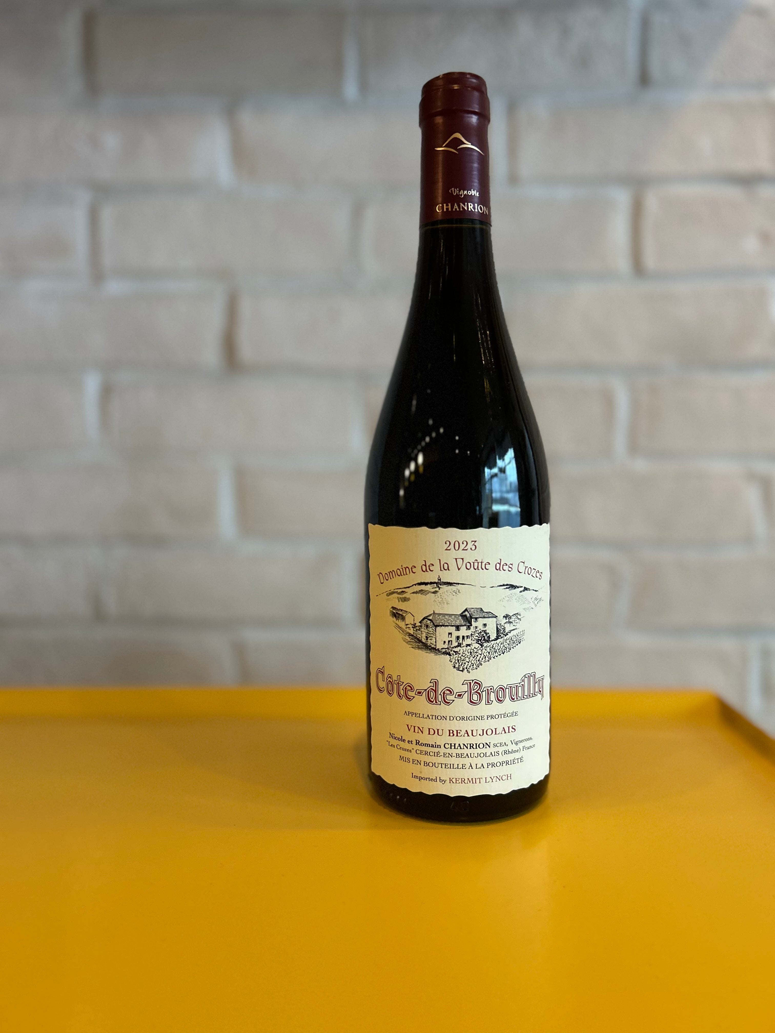Chanrion Domaine de la Voute des Crozes Cote de Brouilly Gamay 2023