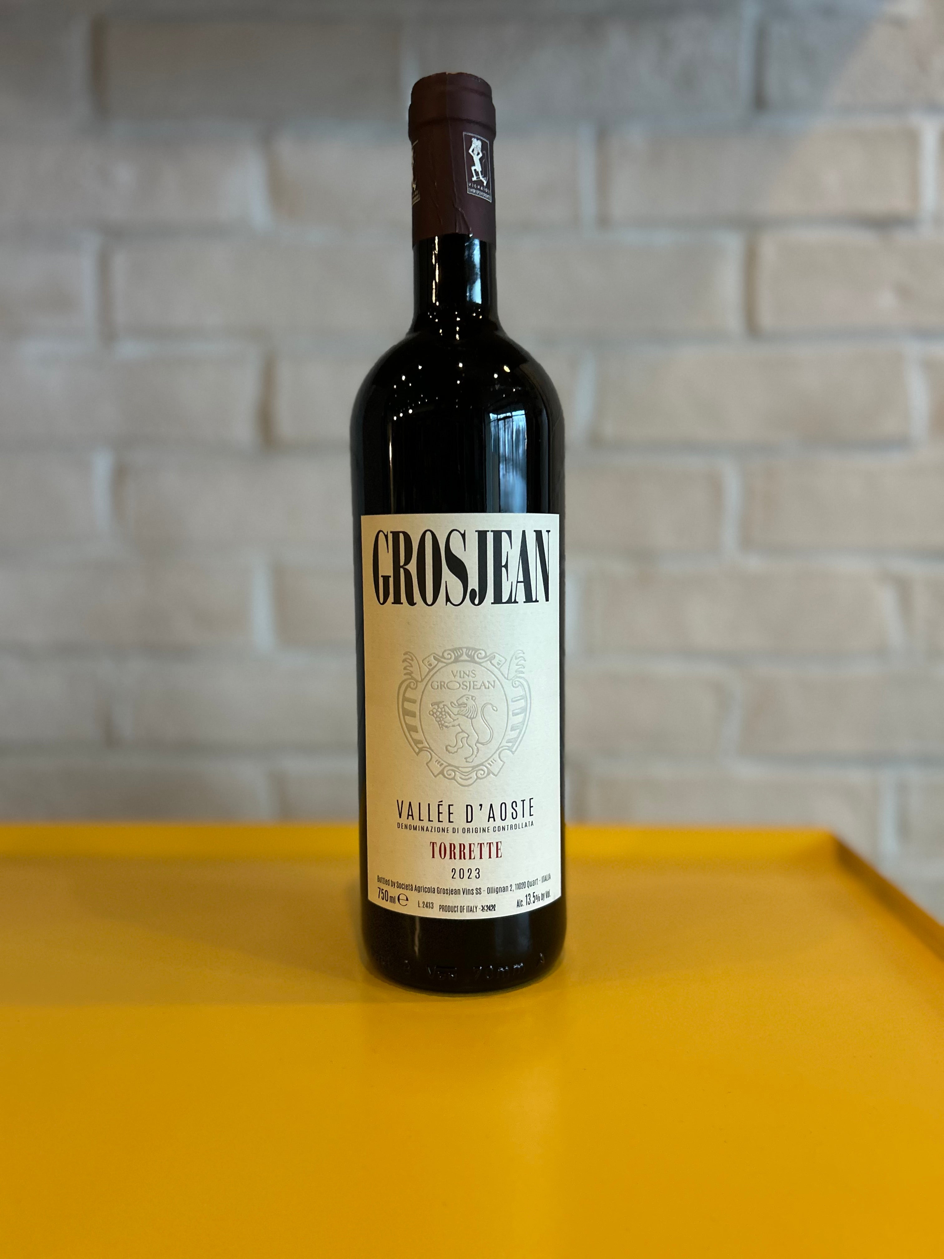 Grosjean Torrette Vallee d'Aoste Red Blend 2023