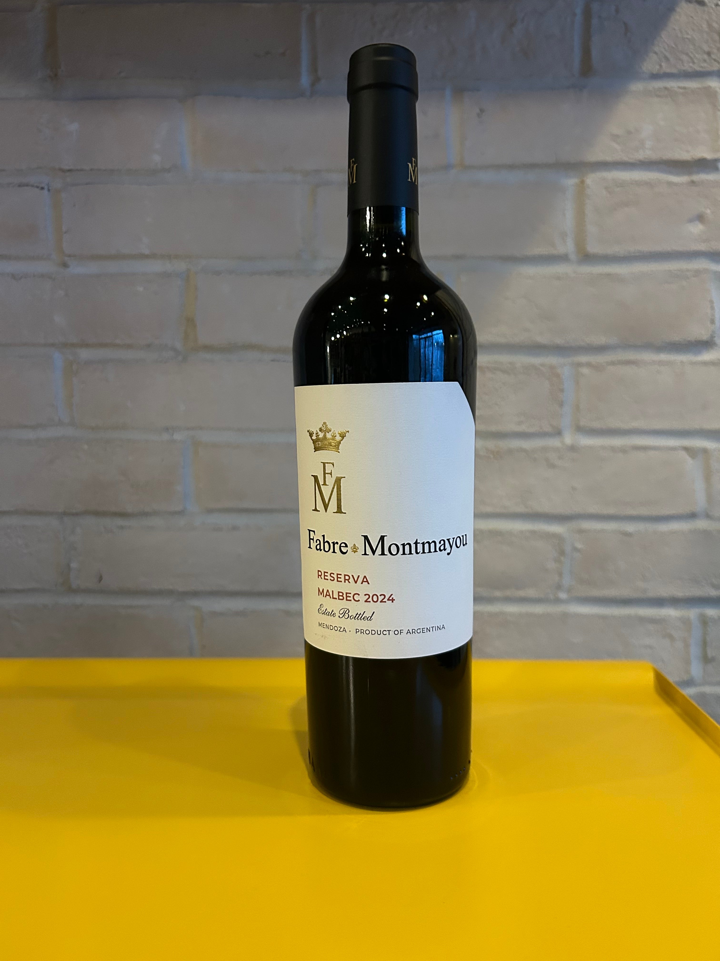 Fabre Montmayou Mendoza Reserva Malbec 2024