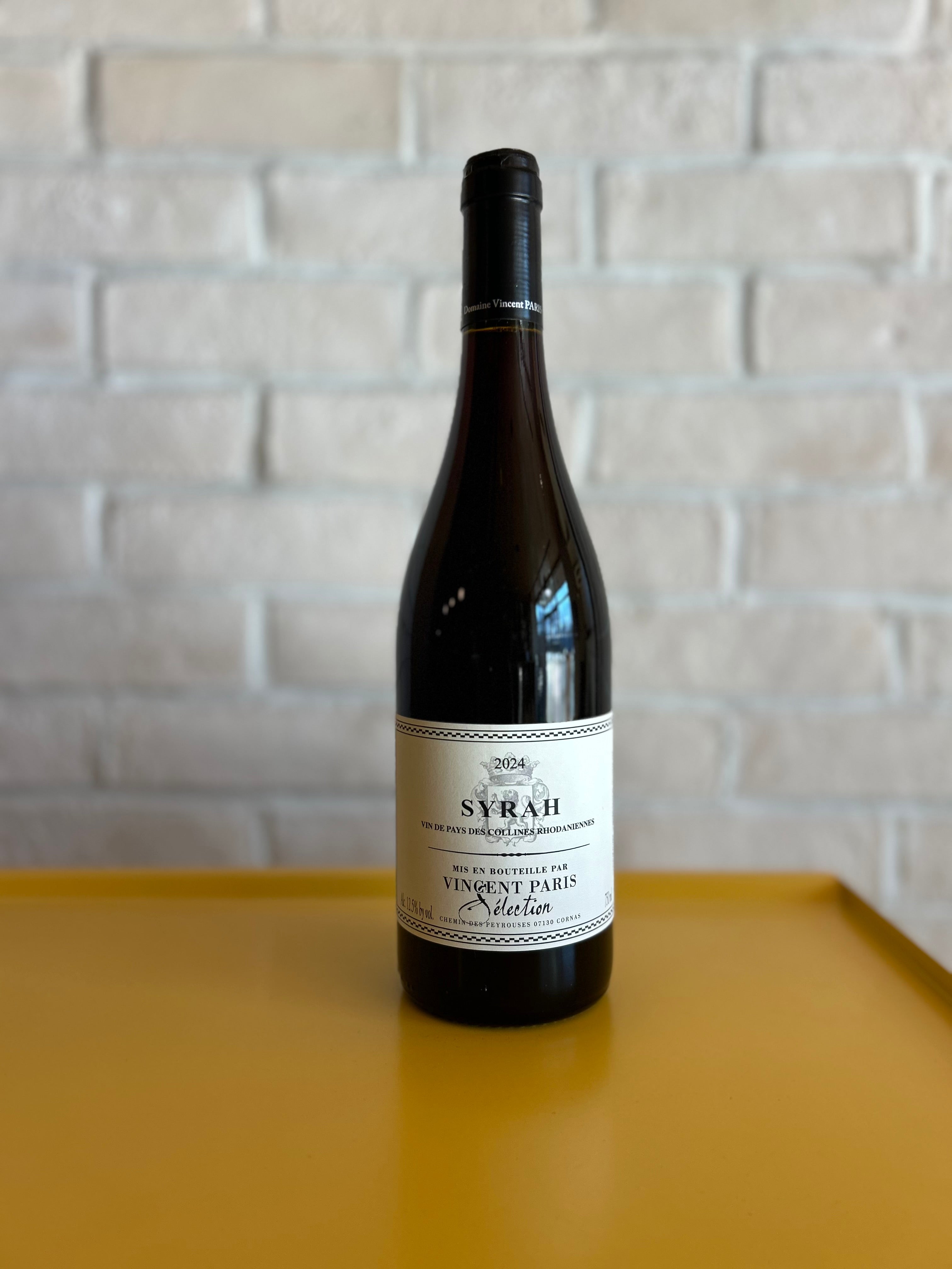 Vincent Paris Selections Collines Rhodannienes Syrah 2024