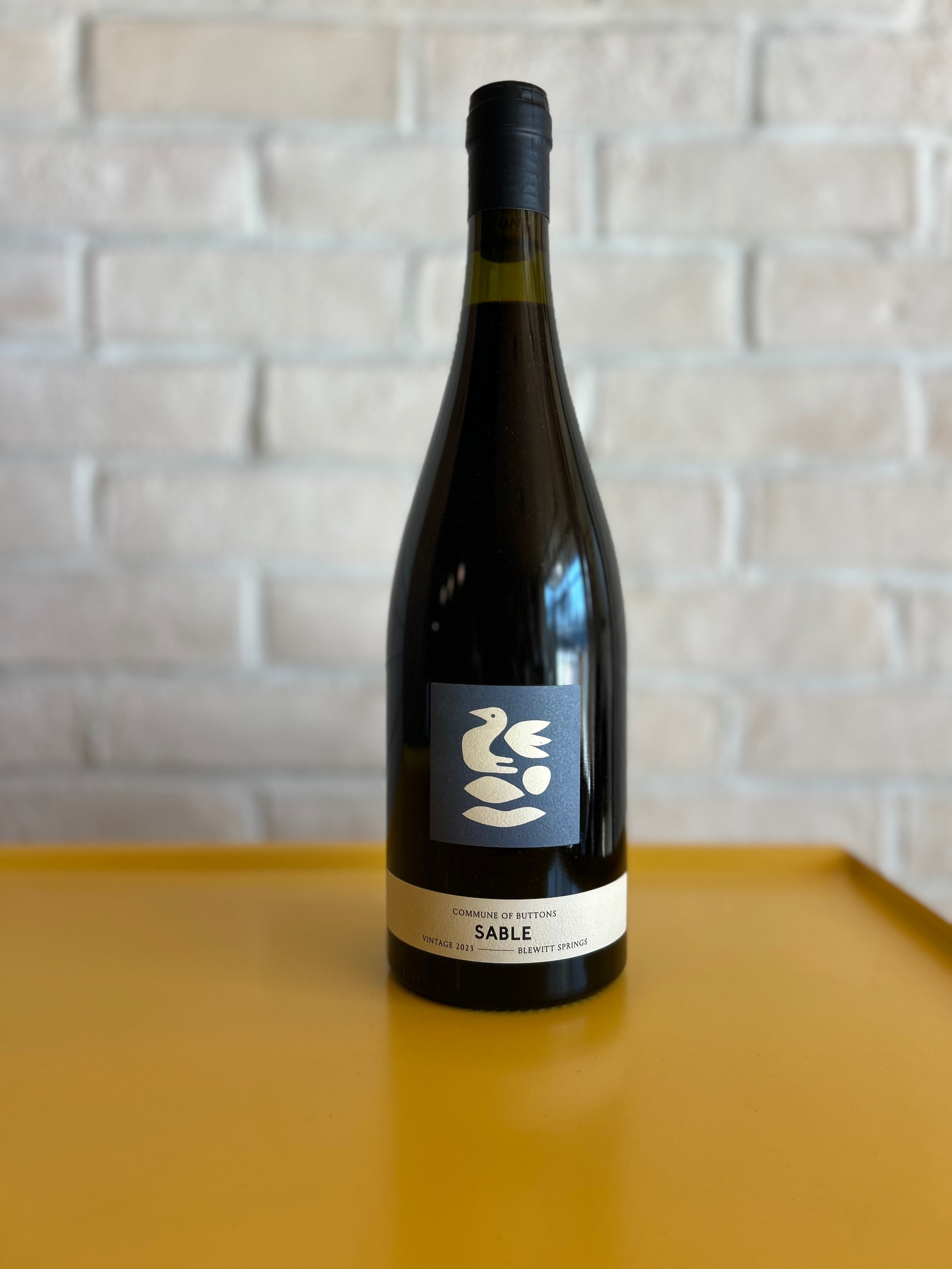 Commune of Buttons Sable Syrah Grenache Blend 2023