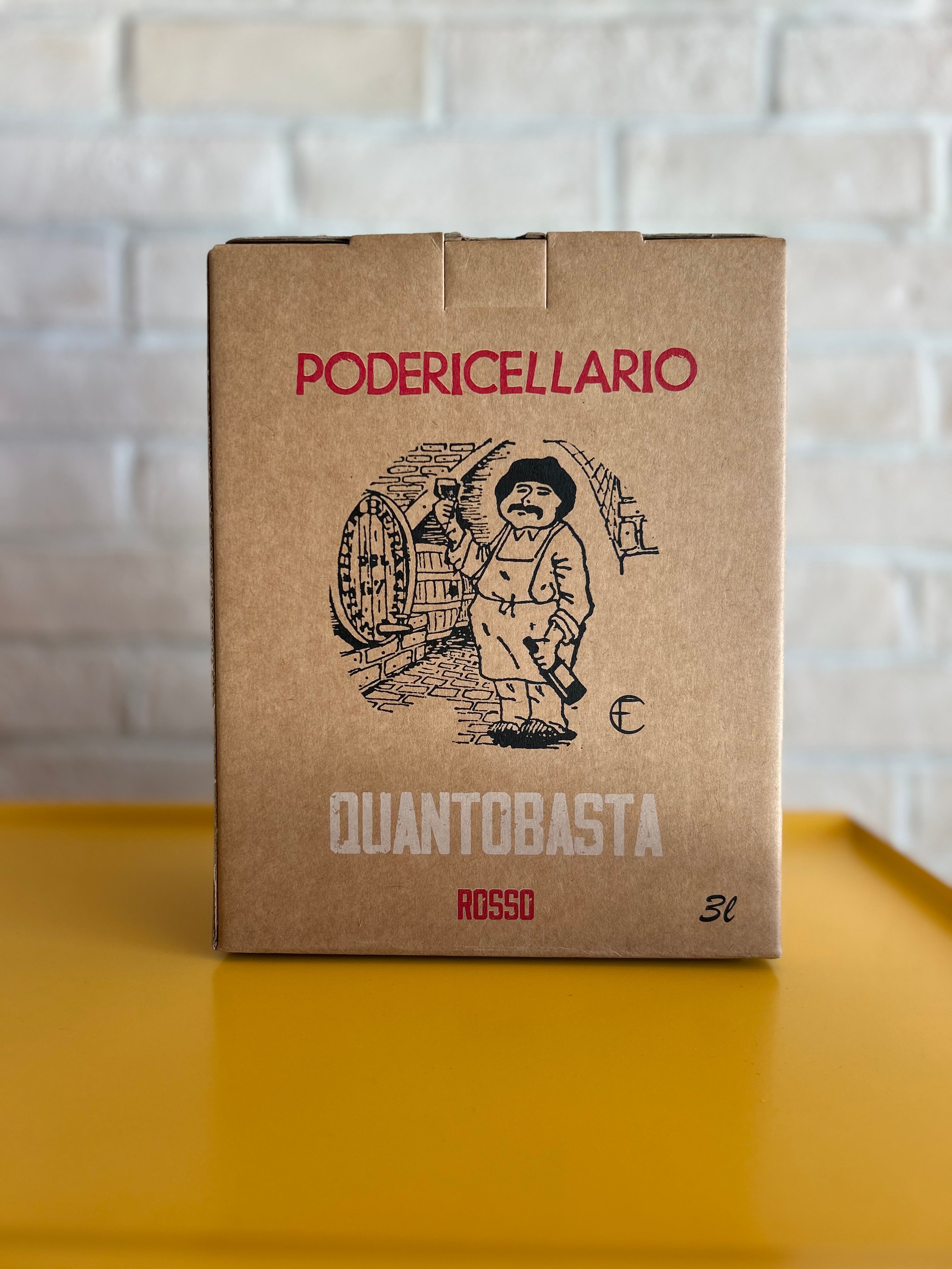 Poderi Cellario Quantobasta Bag in Box Barbera 2024