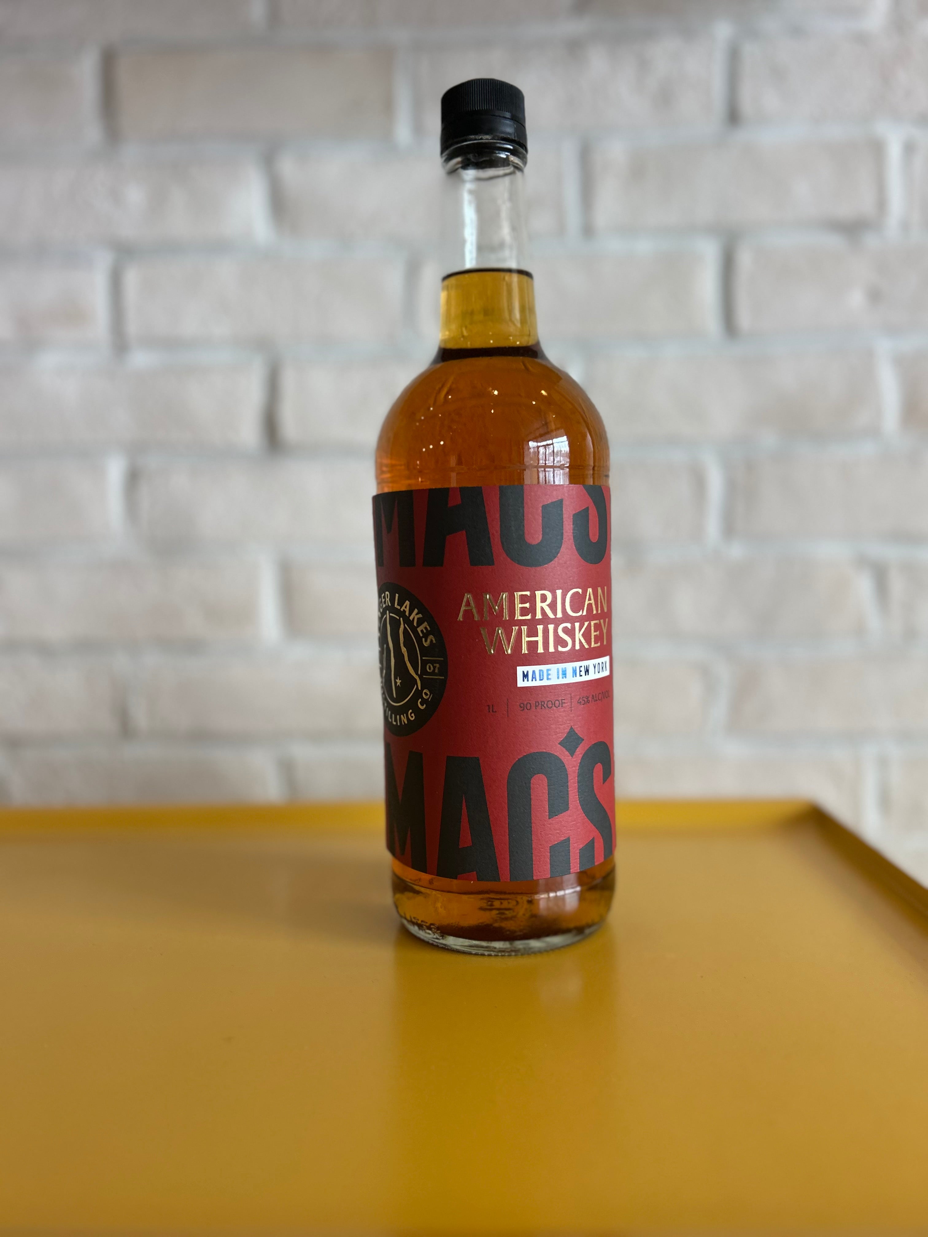 Finger Lakes Distilling Mac's Blended Whiskey Liter