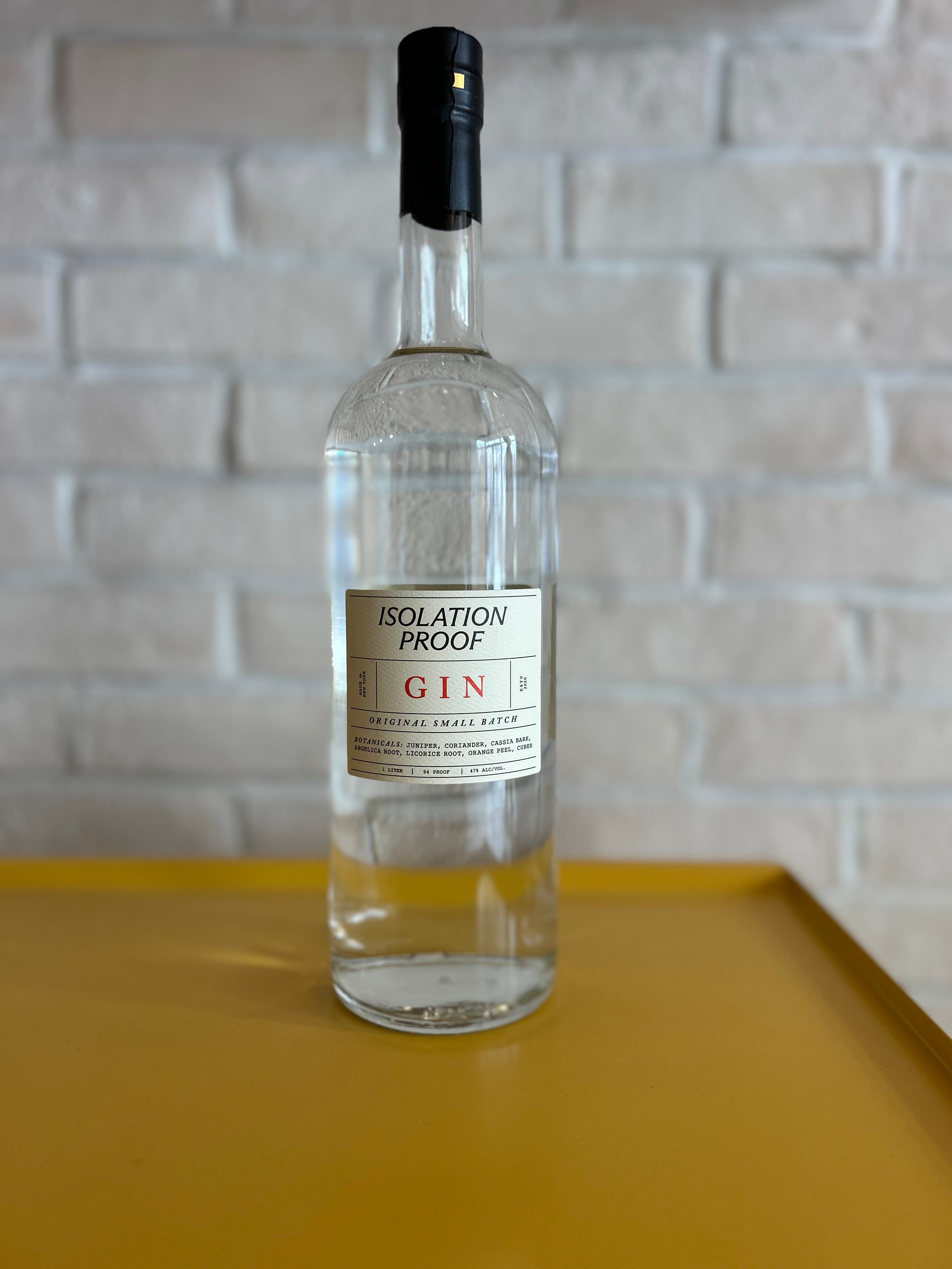 Isolation Proof Gin Liter
