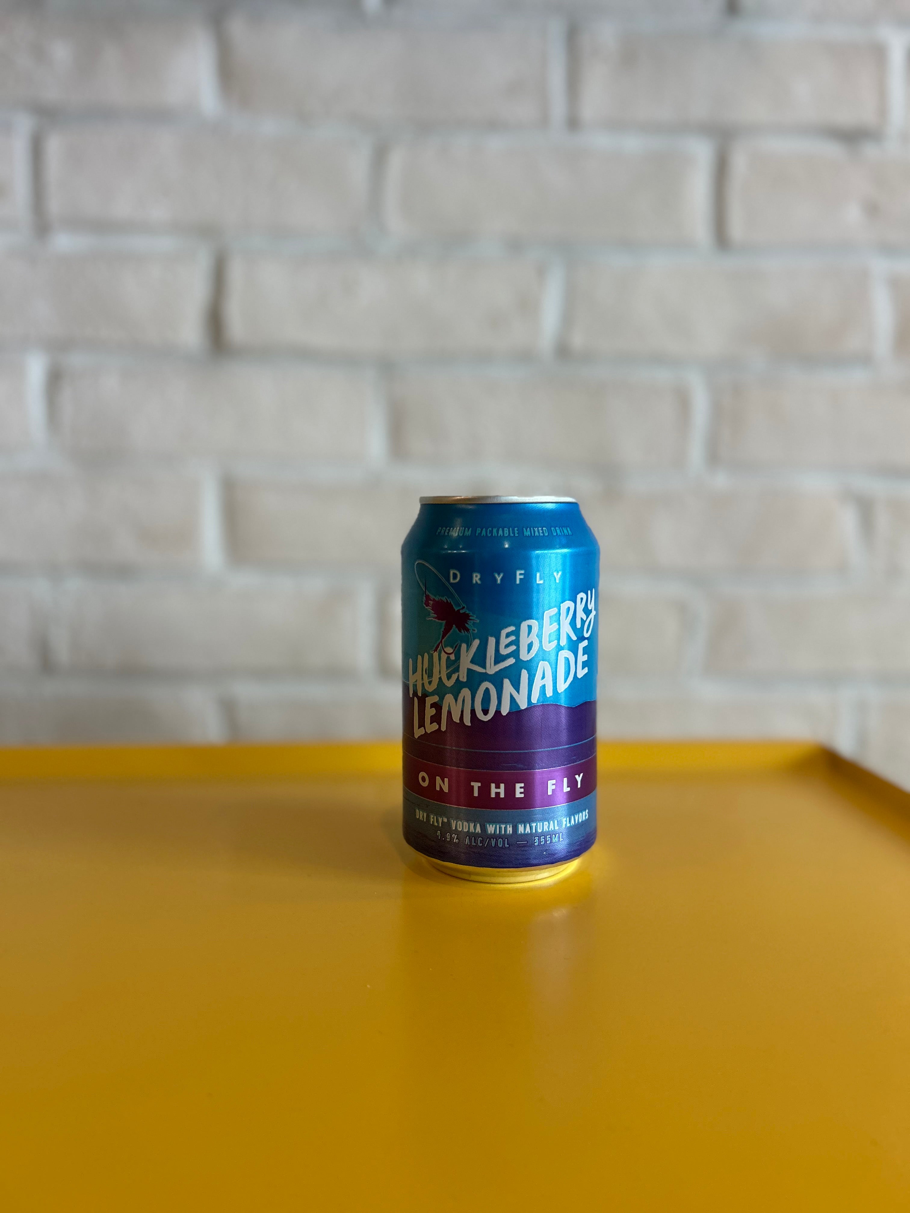 Dry Fly Huckleberry Lemonade Can