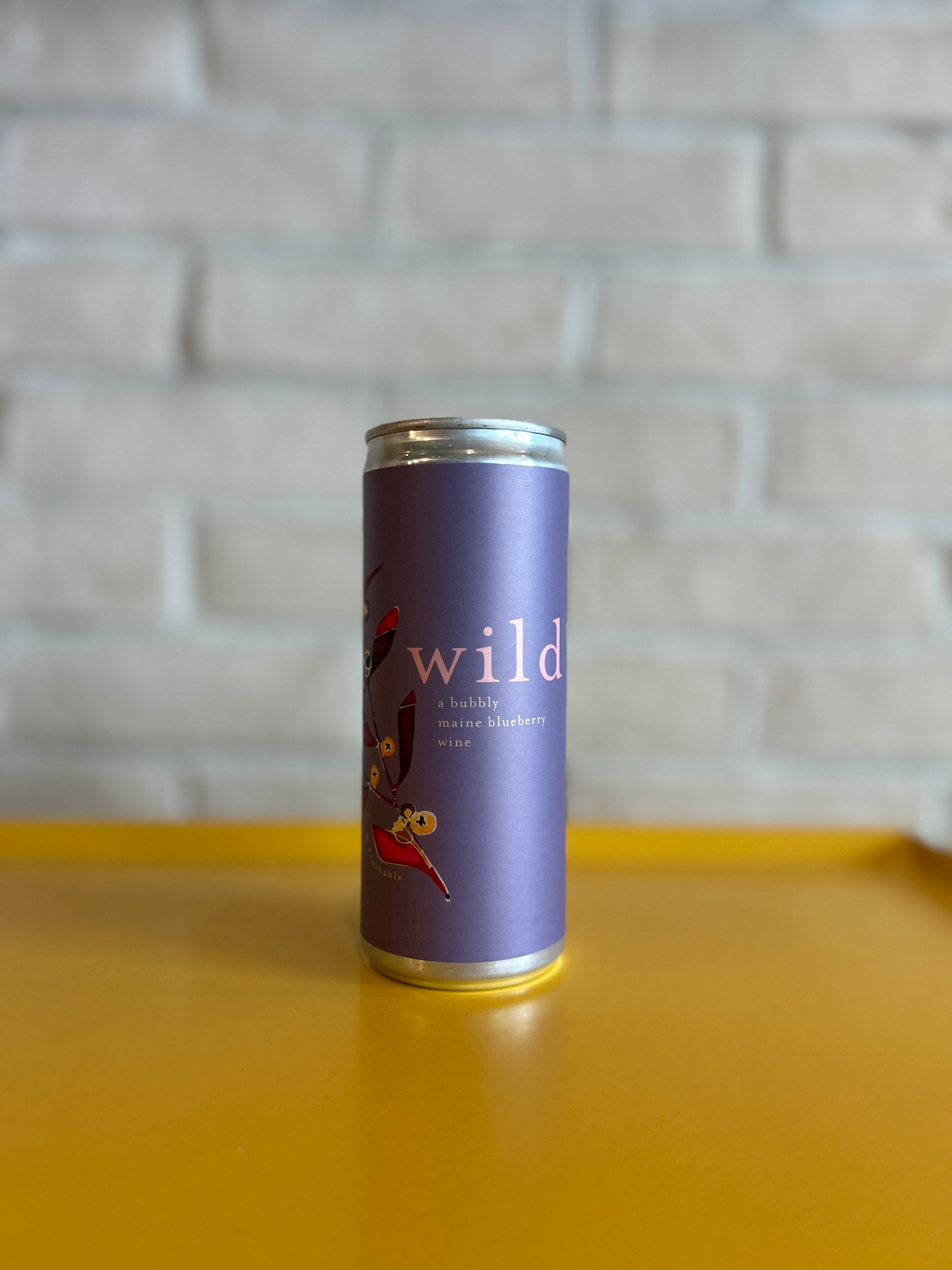 R.A.S. Wines Wild Sparkling Blueberry Wine Can