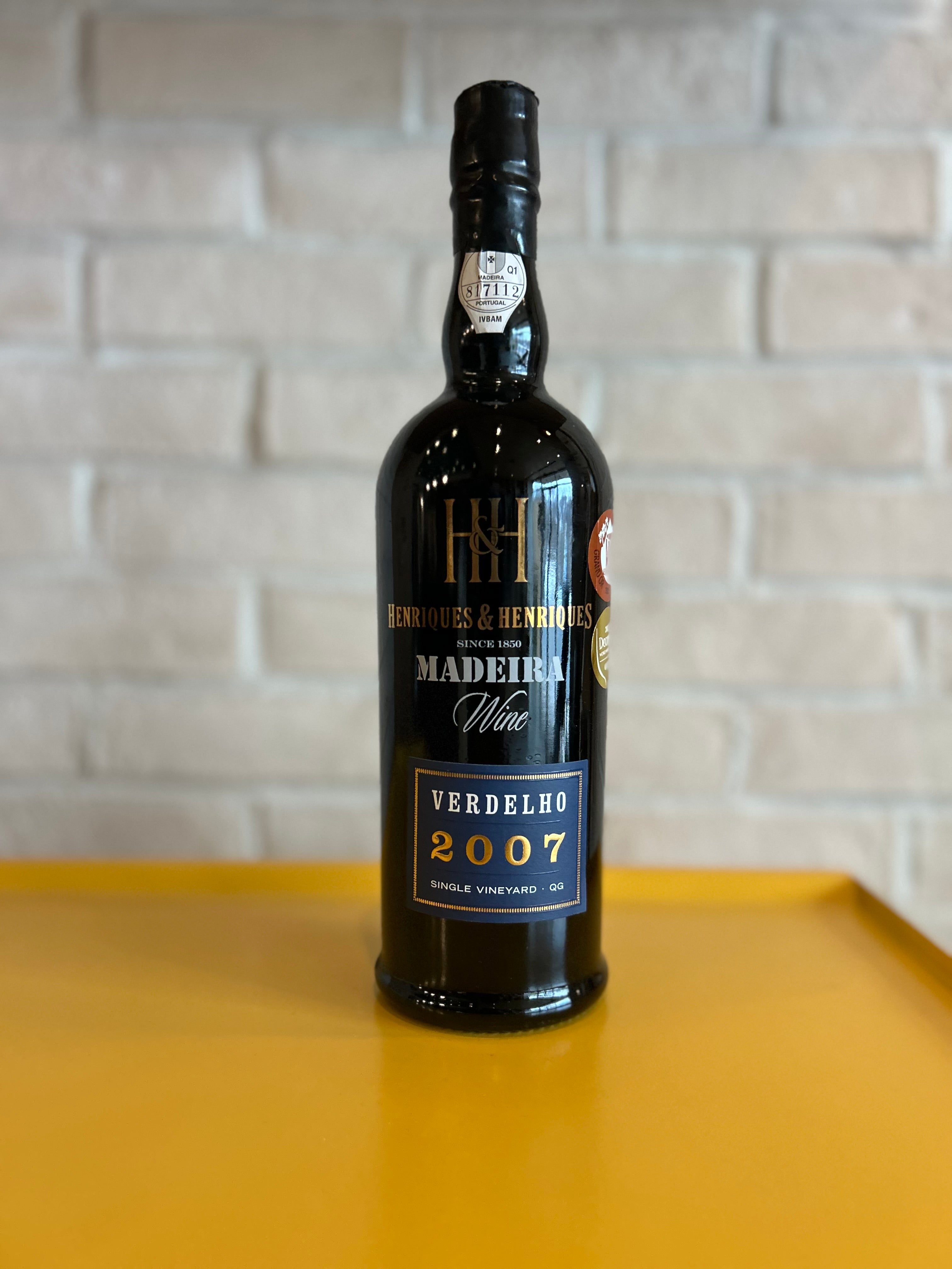 Henriques & Henriques Verdelho Single Harvest QG Madeira 2007