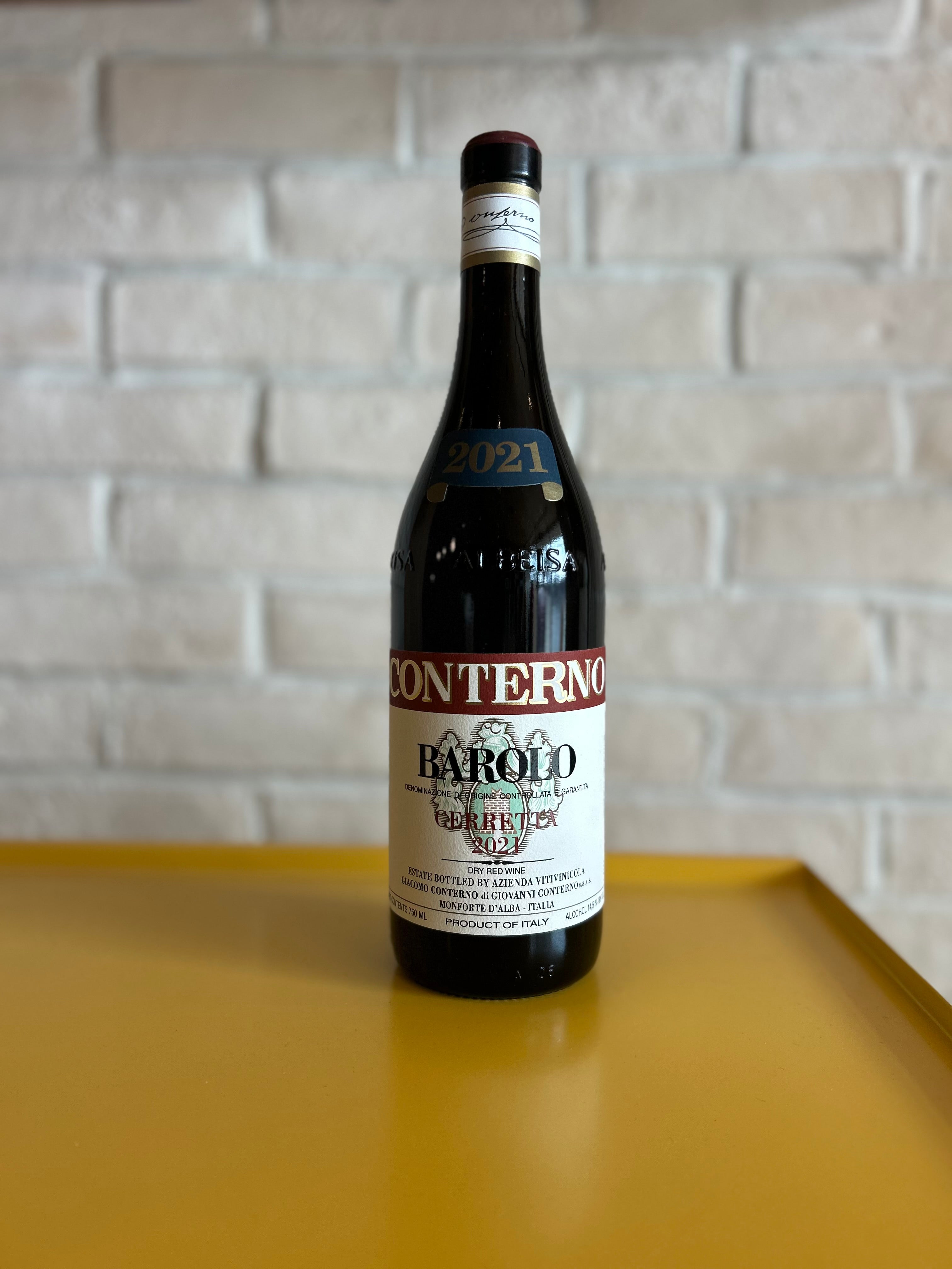 Giacomo Conterno Barolo Cerretta 2021