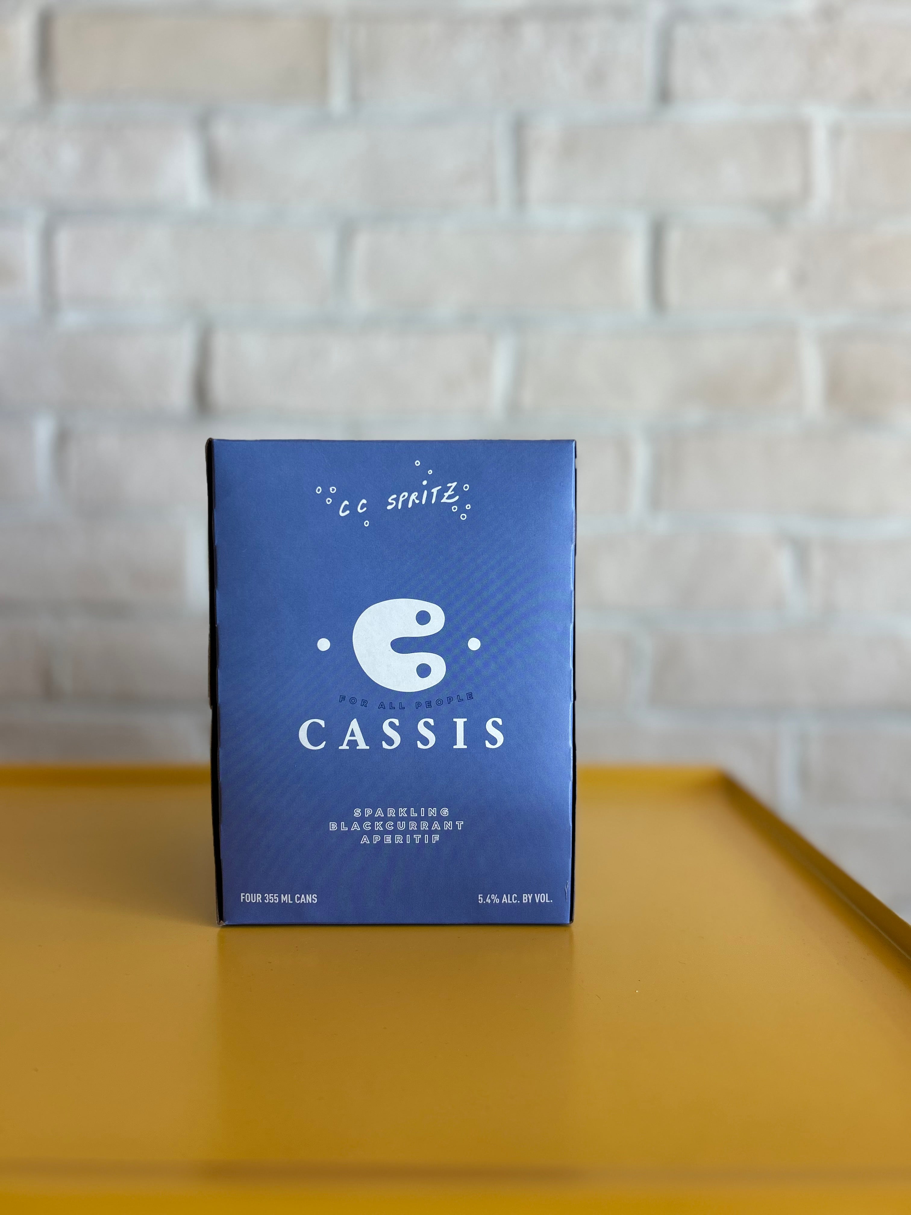C. Cassis Black Currant Spritz Can