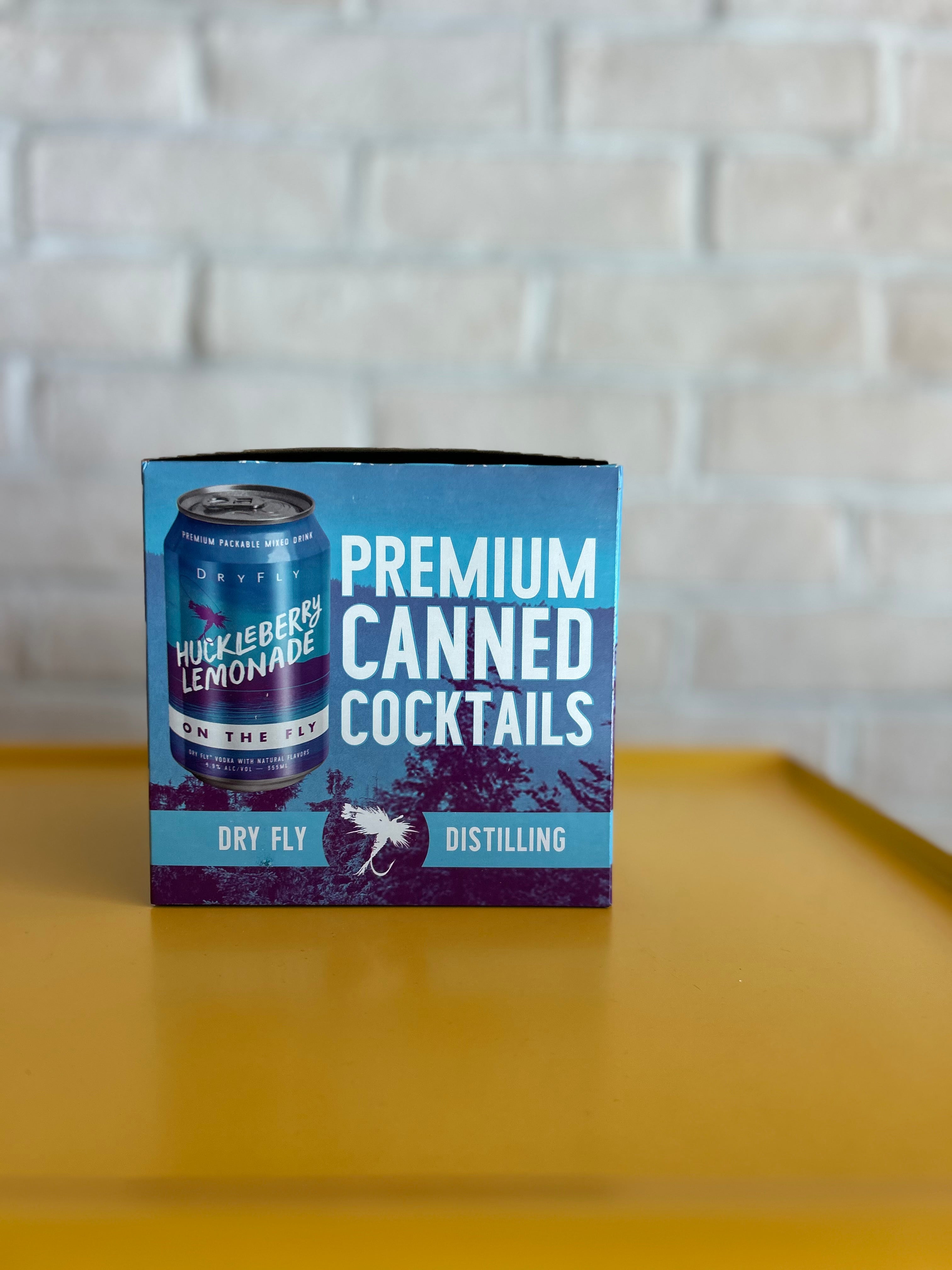 Dry Fly Huckleberry Lemonade Can