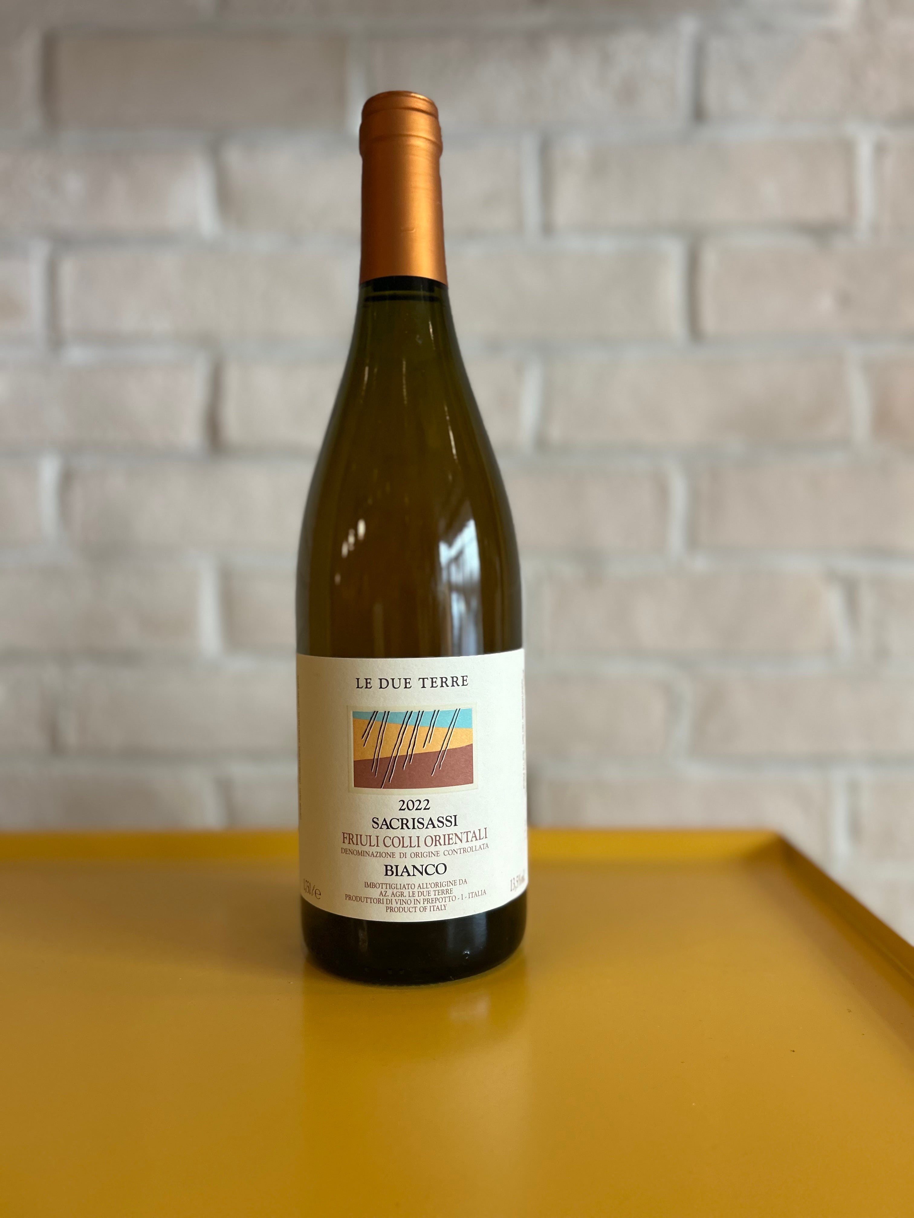 La Due Terre Sacrisassi Friuli Colli Orientali Skin Contact Bianco 2022