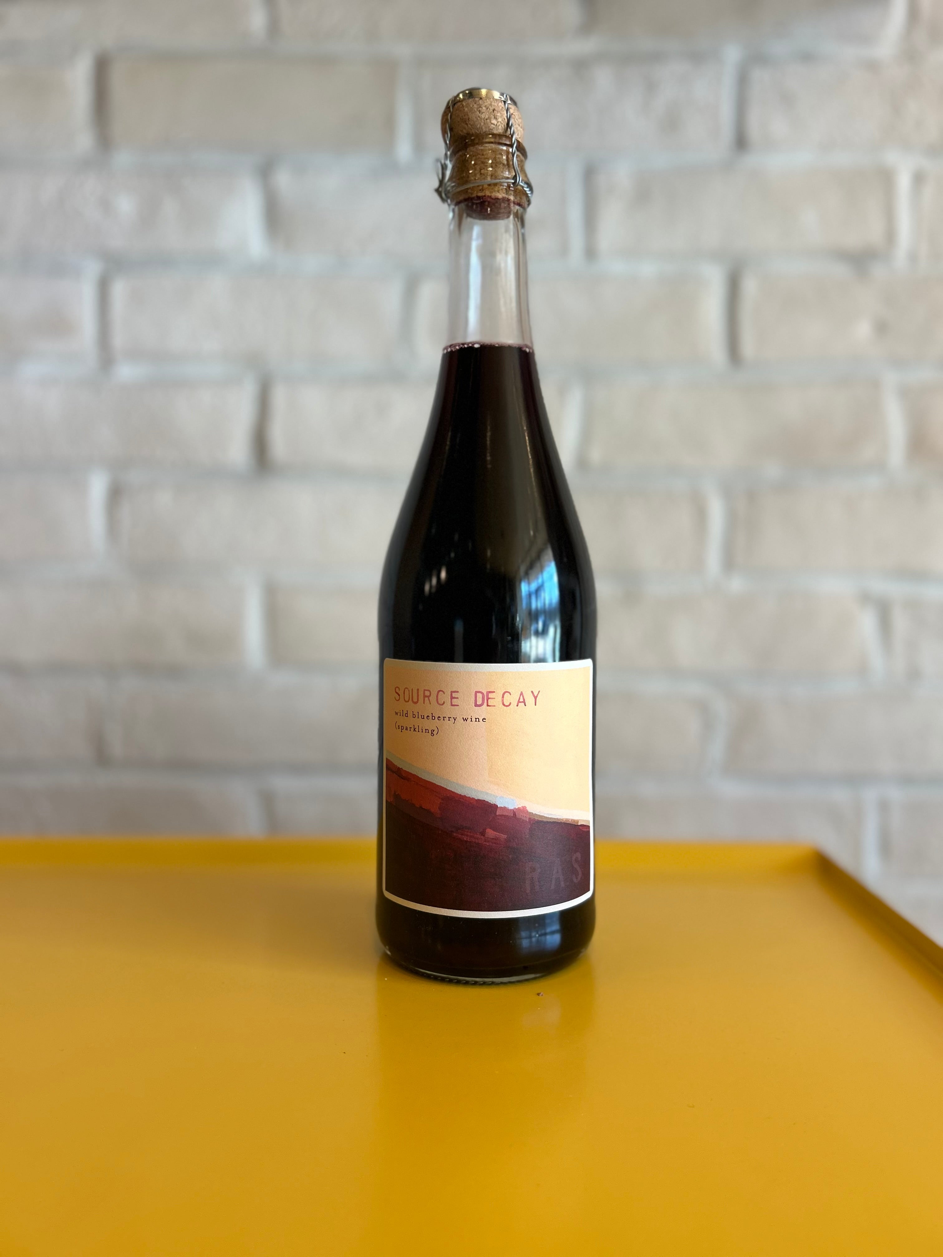 R.A.S. Source Decay Sparkling Blueberry Wine