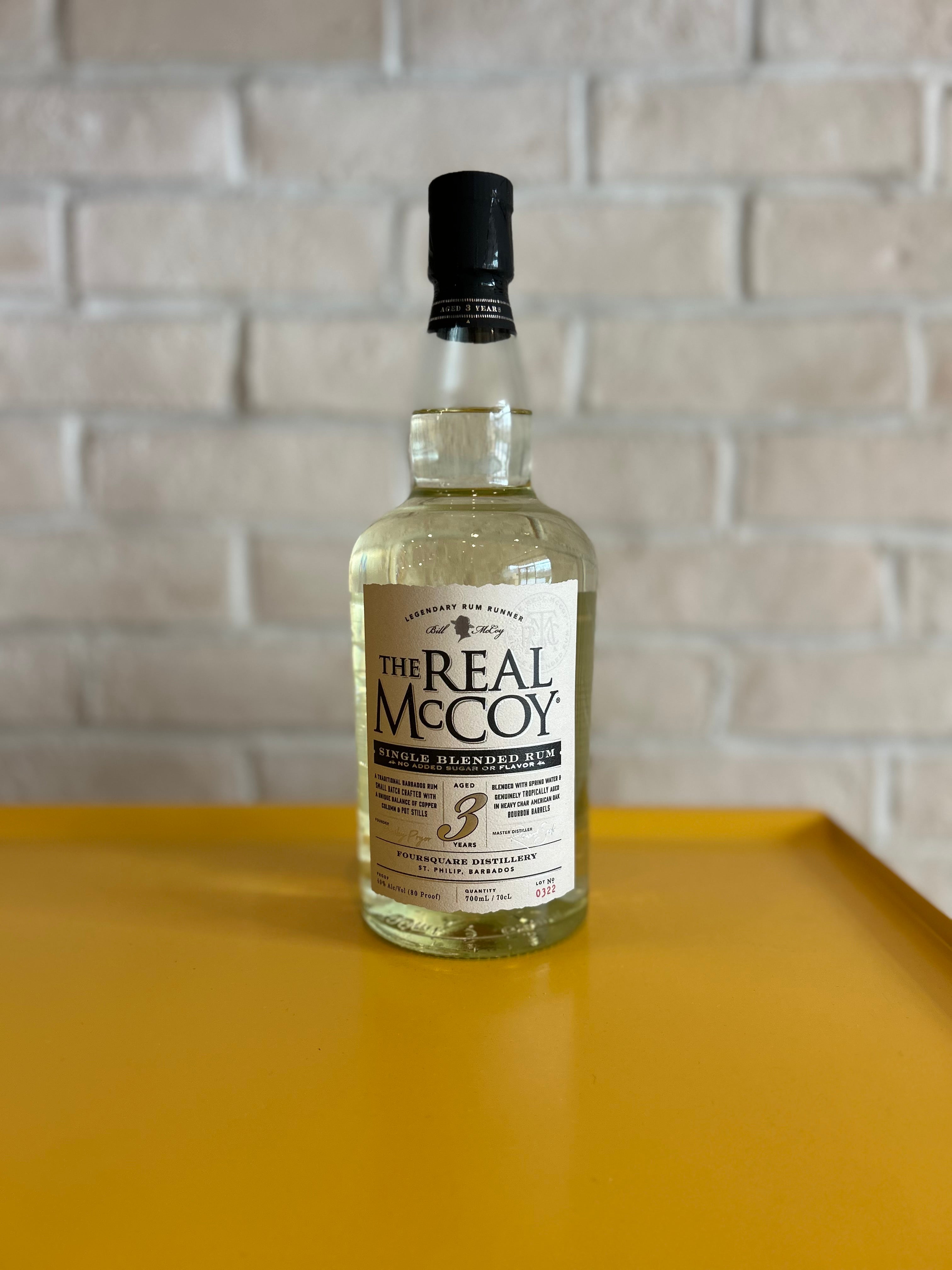 Real McCoy 3 Year White Rum 750 ml