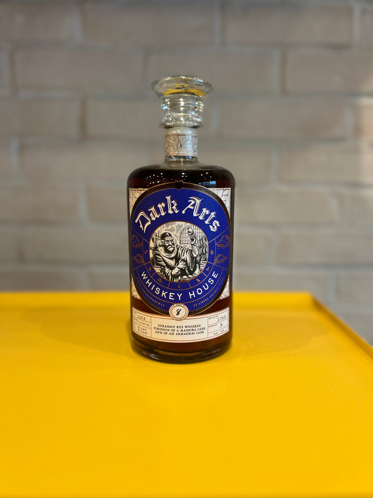 Dark Arts Madeira & Armagnac Cask Finish Blunt Blend Rye 750 ml ...