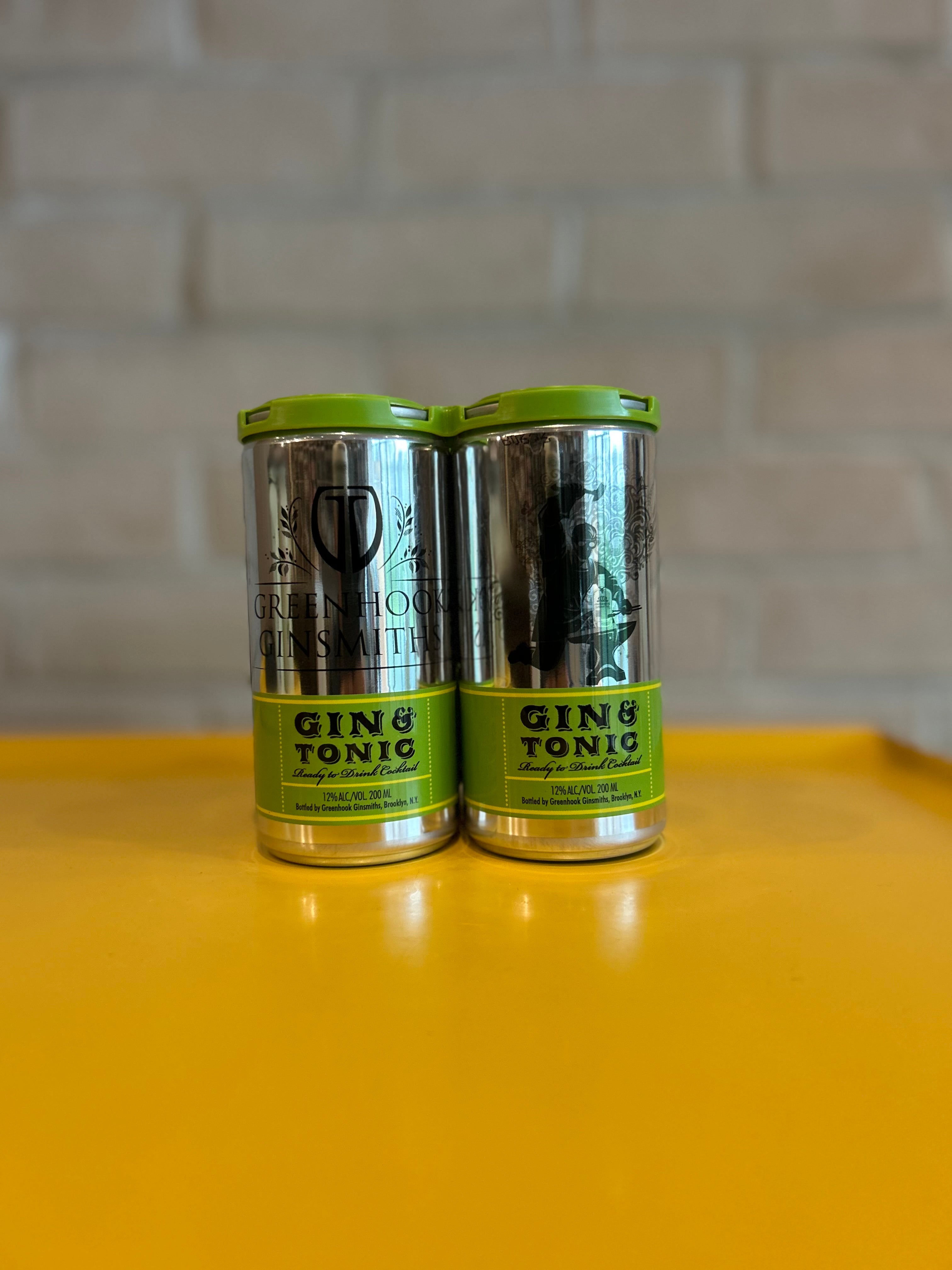 Greenhook Ginsmiths Gin & Tonic Cans