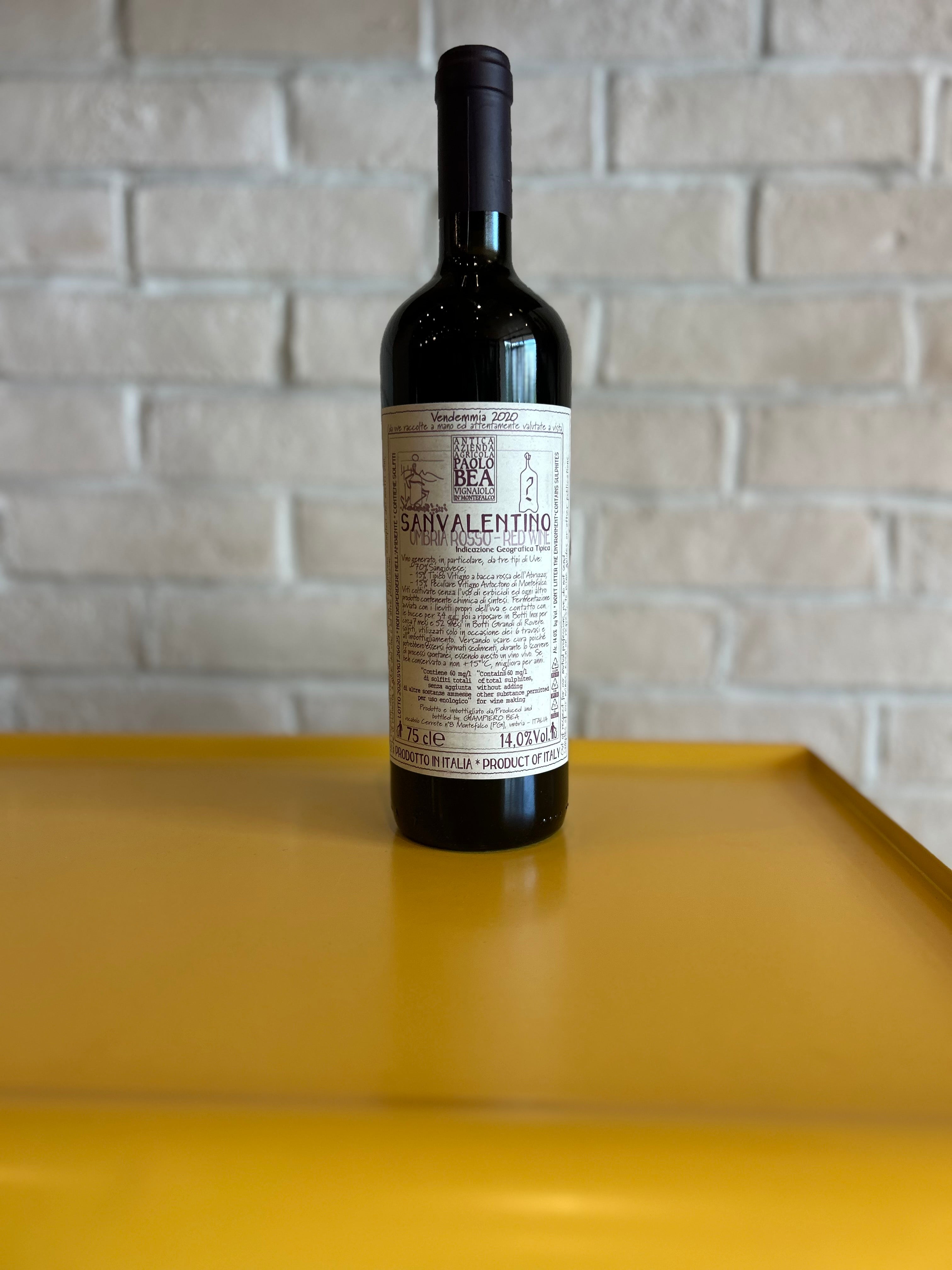 Paolo Bea San Valentino Umbria Rosso 2020