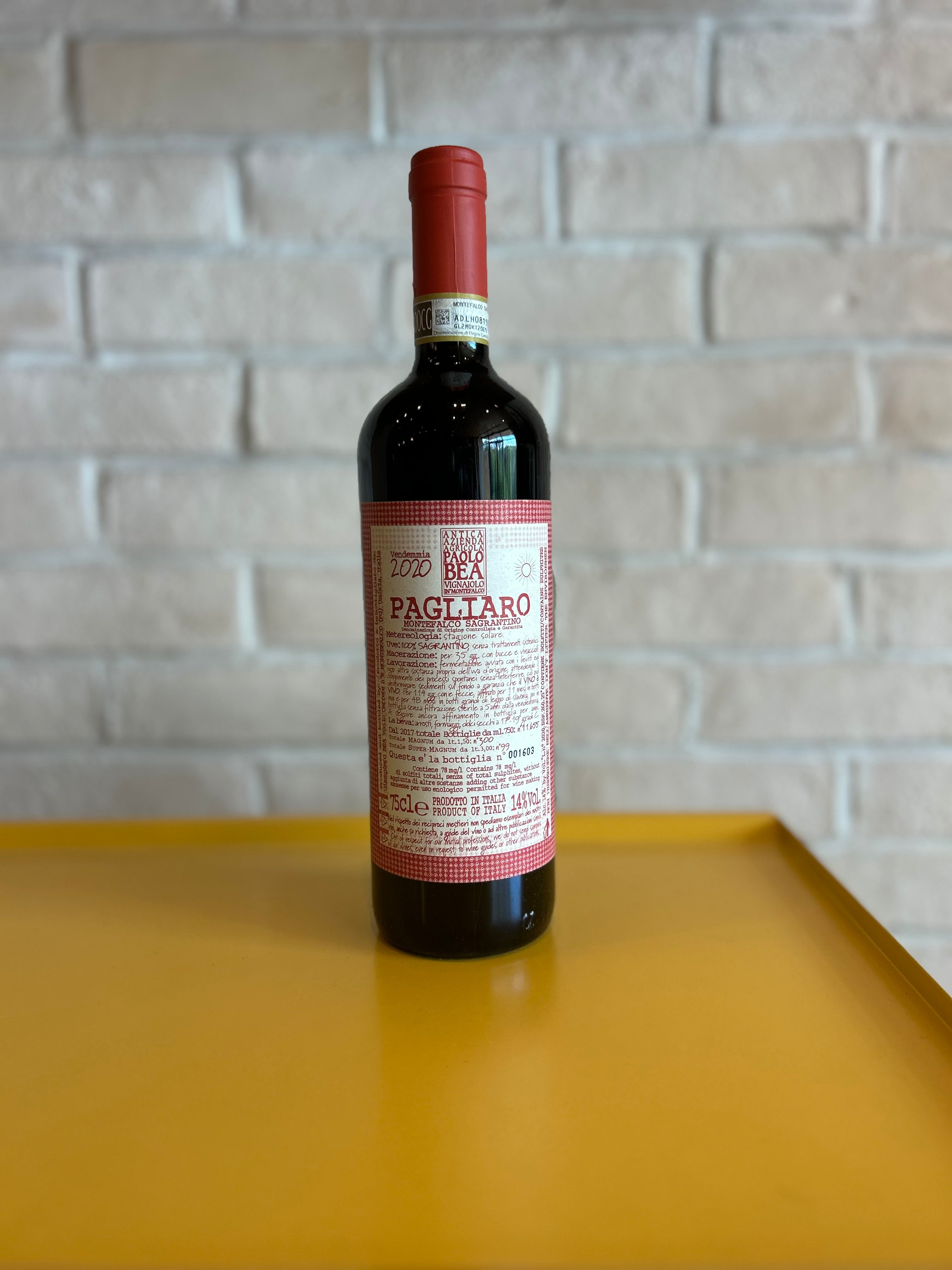 Paolo Bea Pagliaro Montefalco Sagrantino 2020