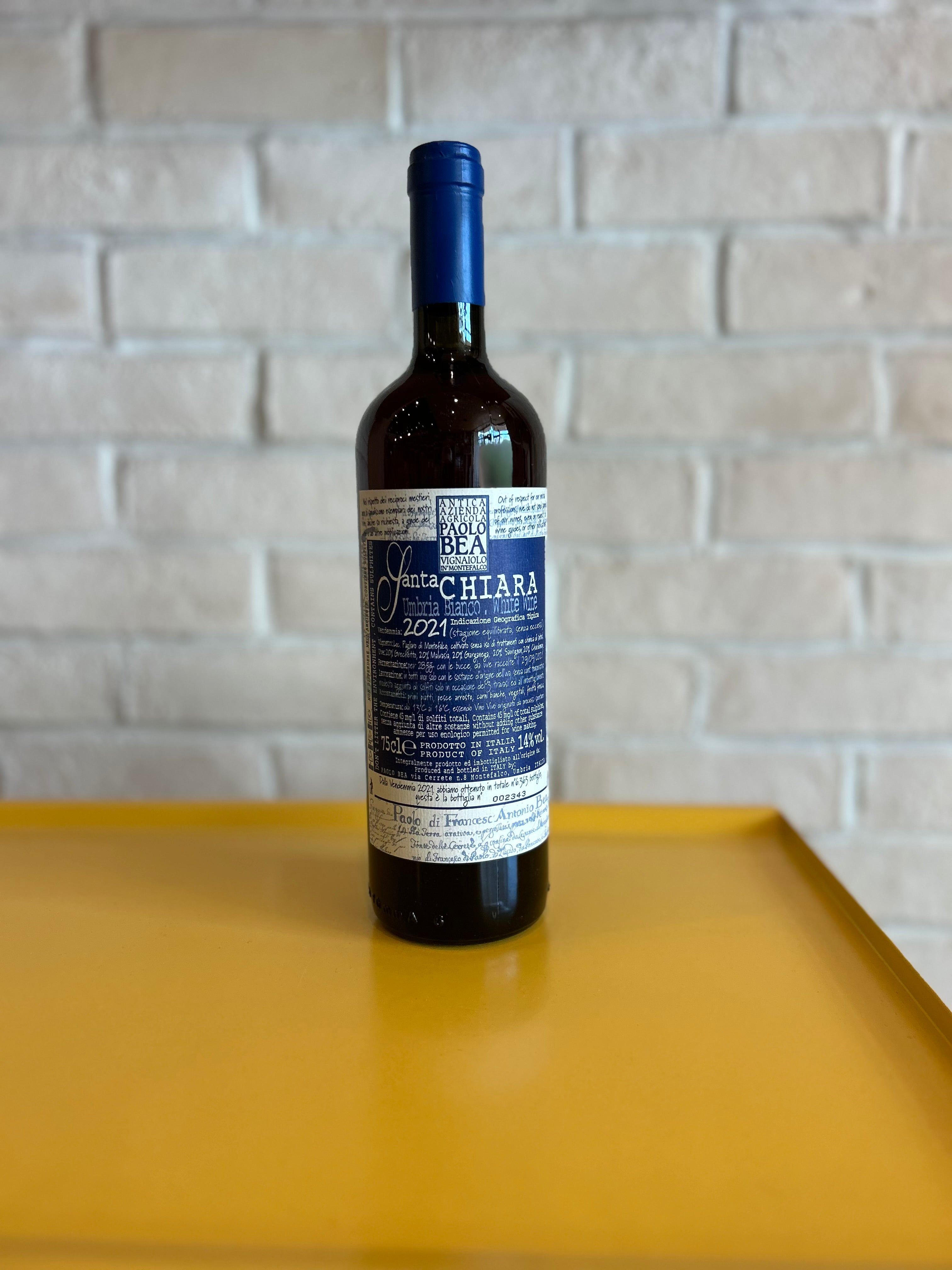 Paolo Bea Santa Chiaro Umbria Bianco 2021