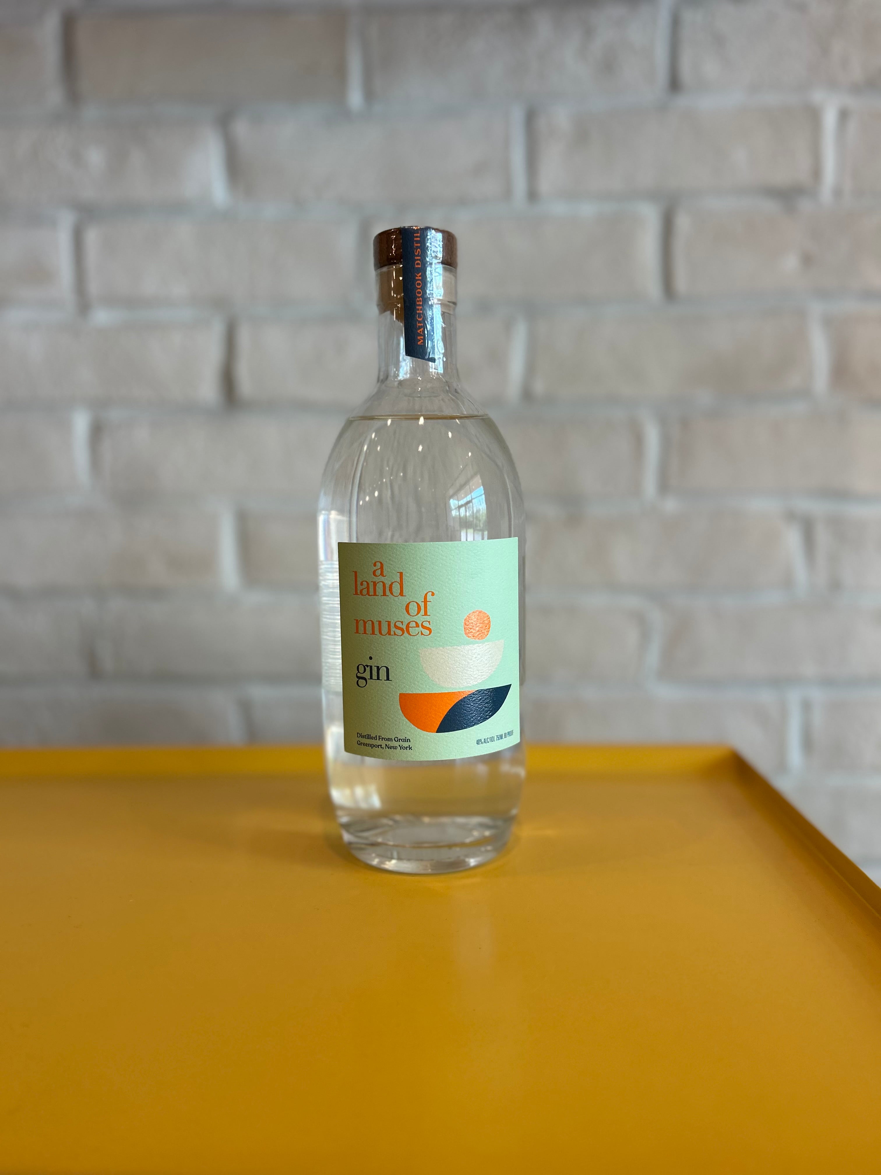 Matchbook Distilling A Land of Muses Gin 750 ml