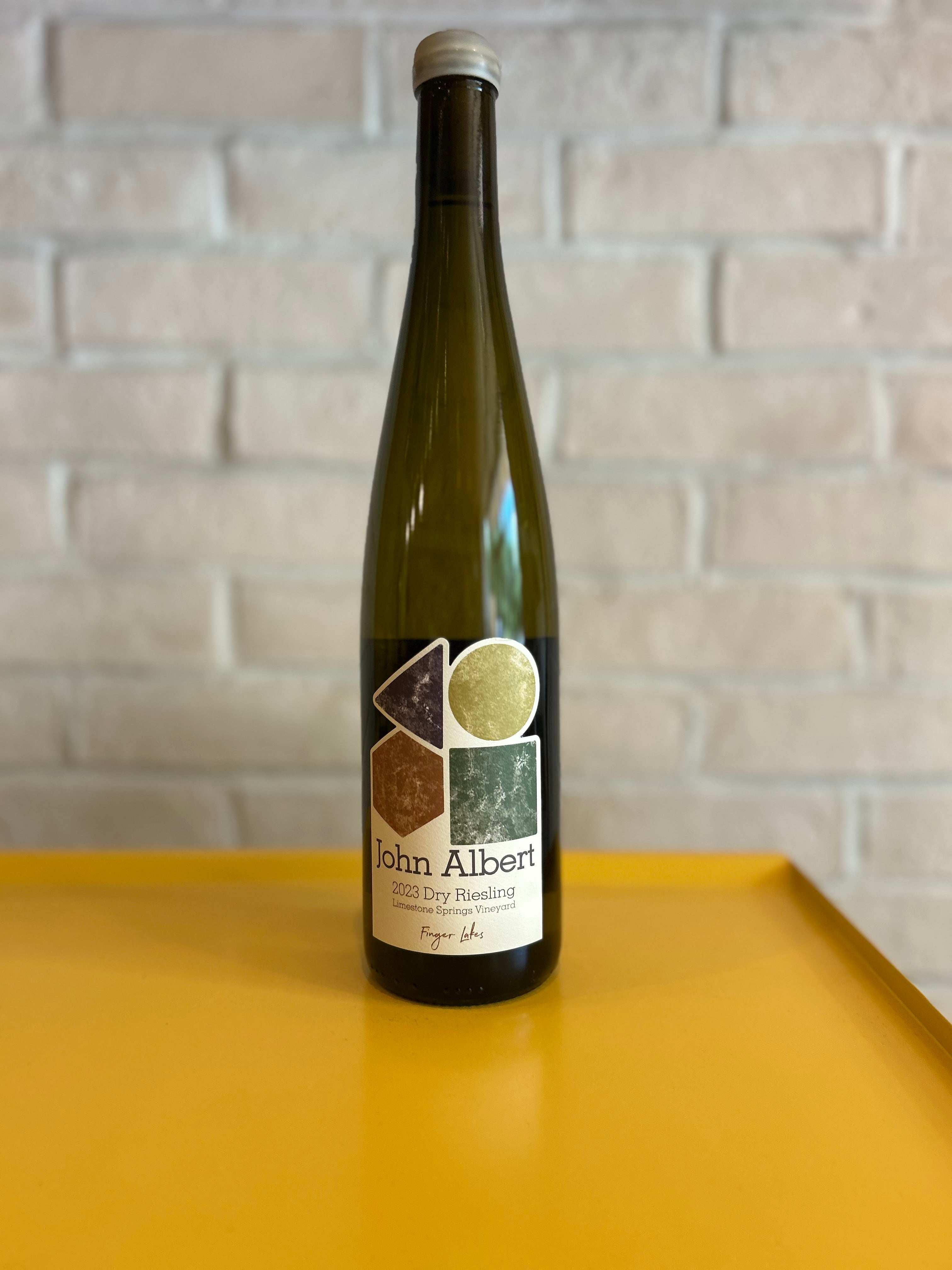 John Albert Limestone Springs Vineyard Finger Lakes Riesling 2023