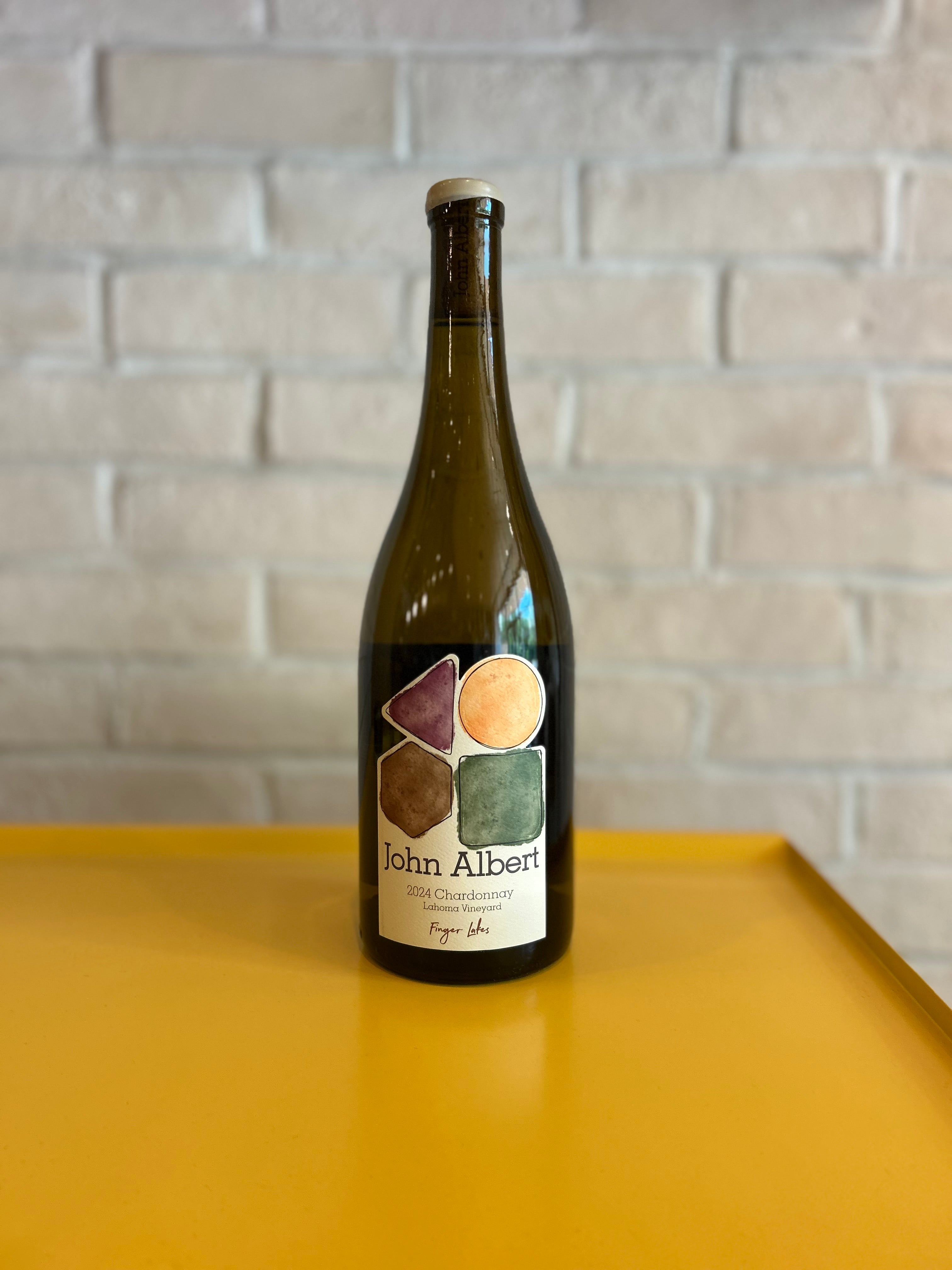 John Albert Lahoma Vineyard Finger Lakes Unoaked Chardonnay 2024