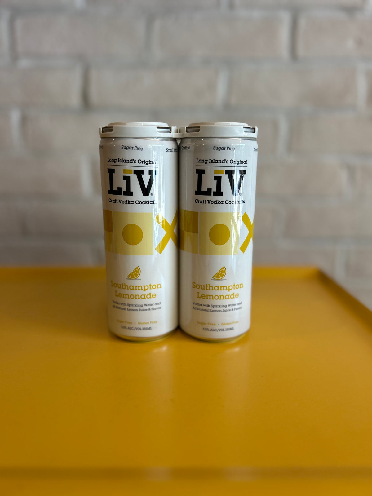 Liv Vodka Lemonade Can