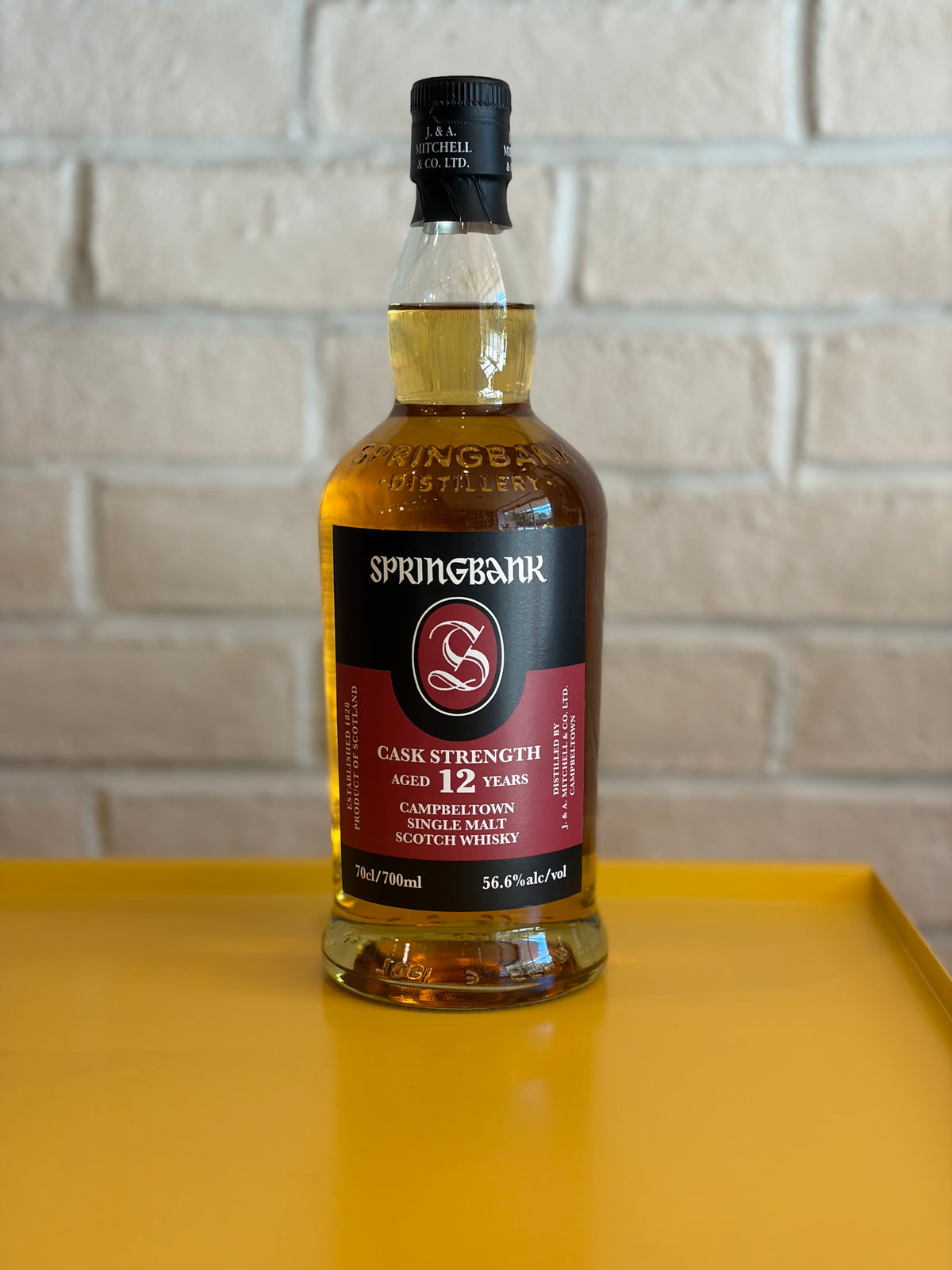 Springbank 12 Year Cask Strength Single Malt Scotch 700 ml