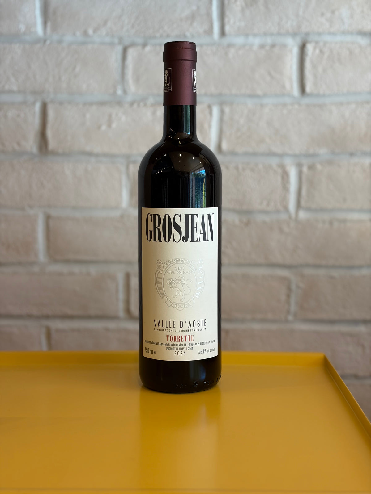Grosjean Torrette Vallee d'Aoste Red Blend 2024