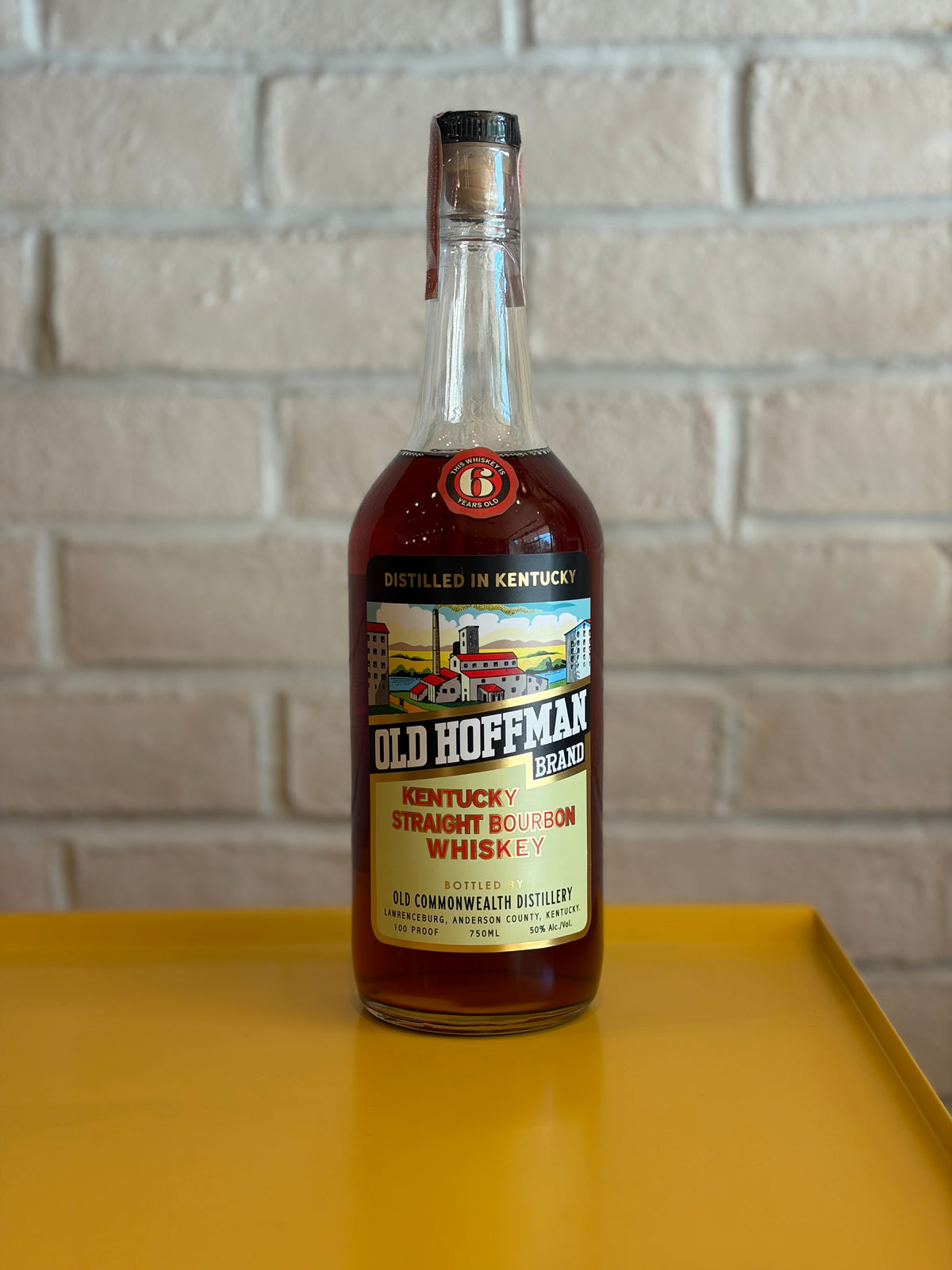 Old Hoffman Old Commonwealth 6 year Bourbon 750 ml