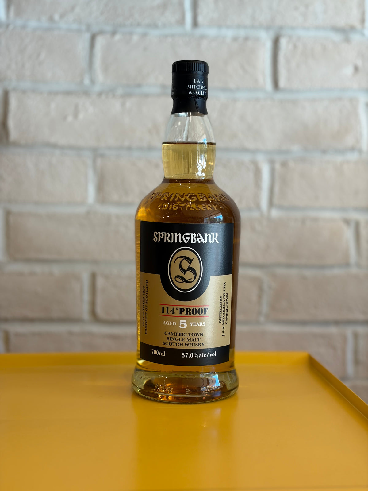 Springbank 5 Year Cask Strength Single Malt Scotch 700 ml