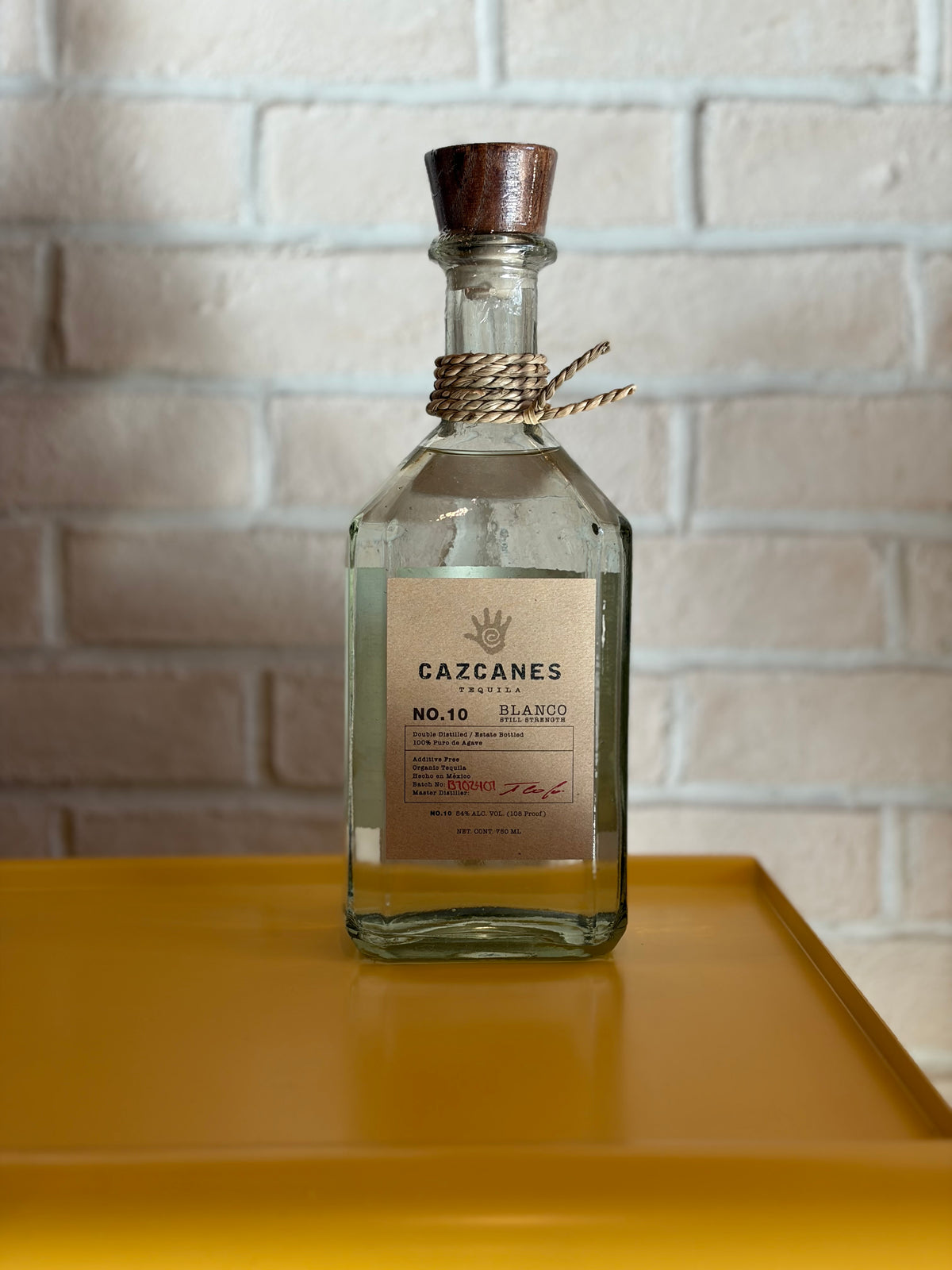 Cazcanes No. 10 Still Strength Blanco 750 ml