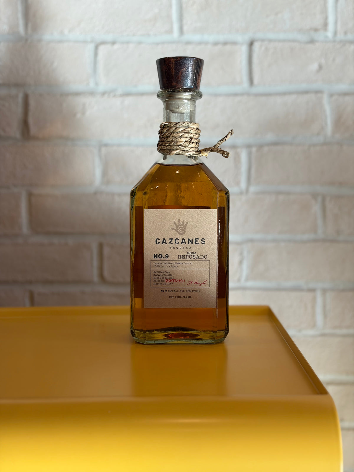Cazcanes No. 9 Rosa Reposado Tequila 750 ml