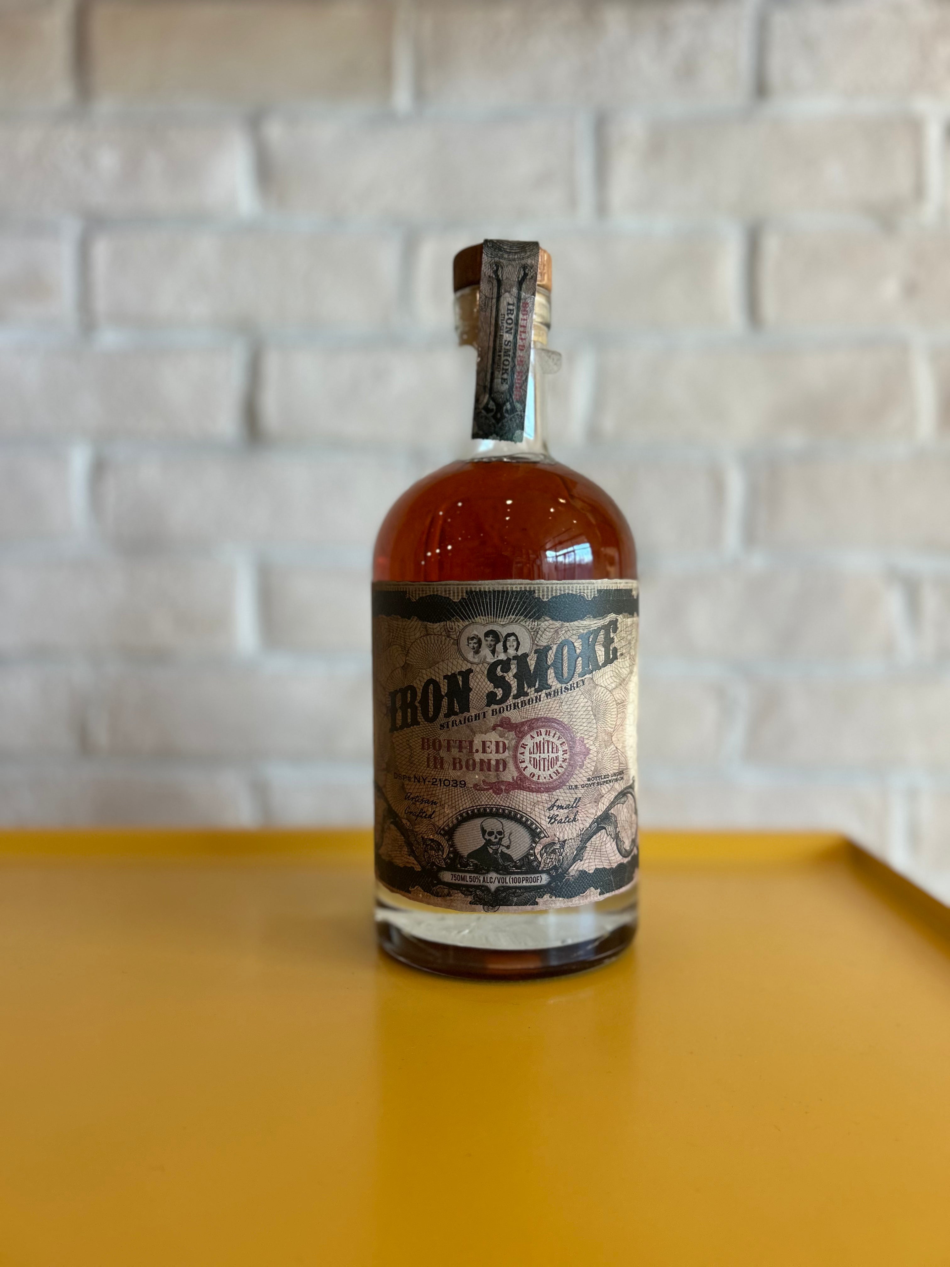 Iron Smoke 10th Anniversary Bottled in Bond Bourbon 750 ml