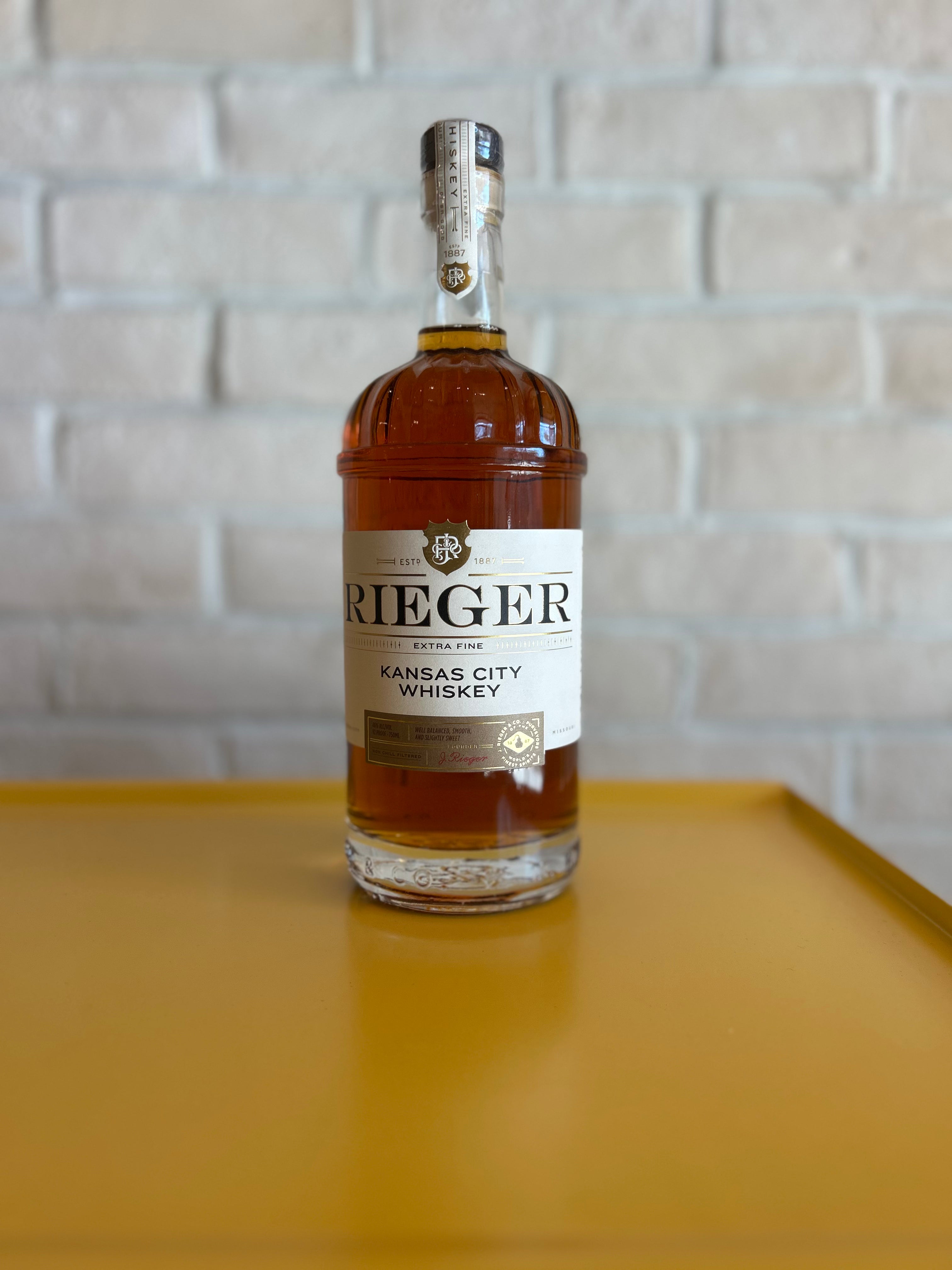 J Rieger Kansas City Whiskey 750 ml