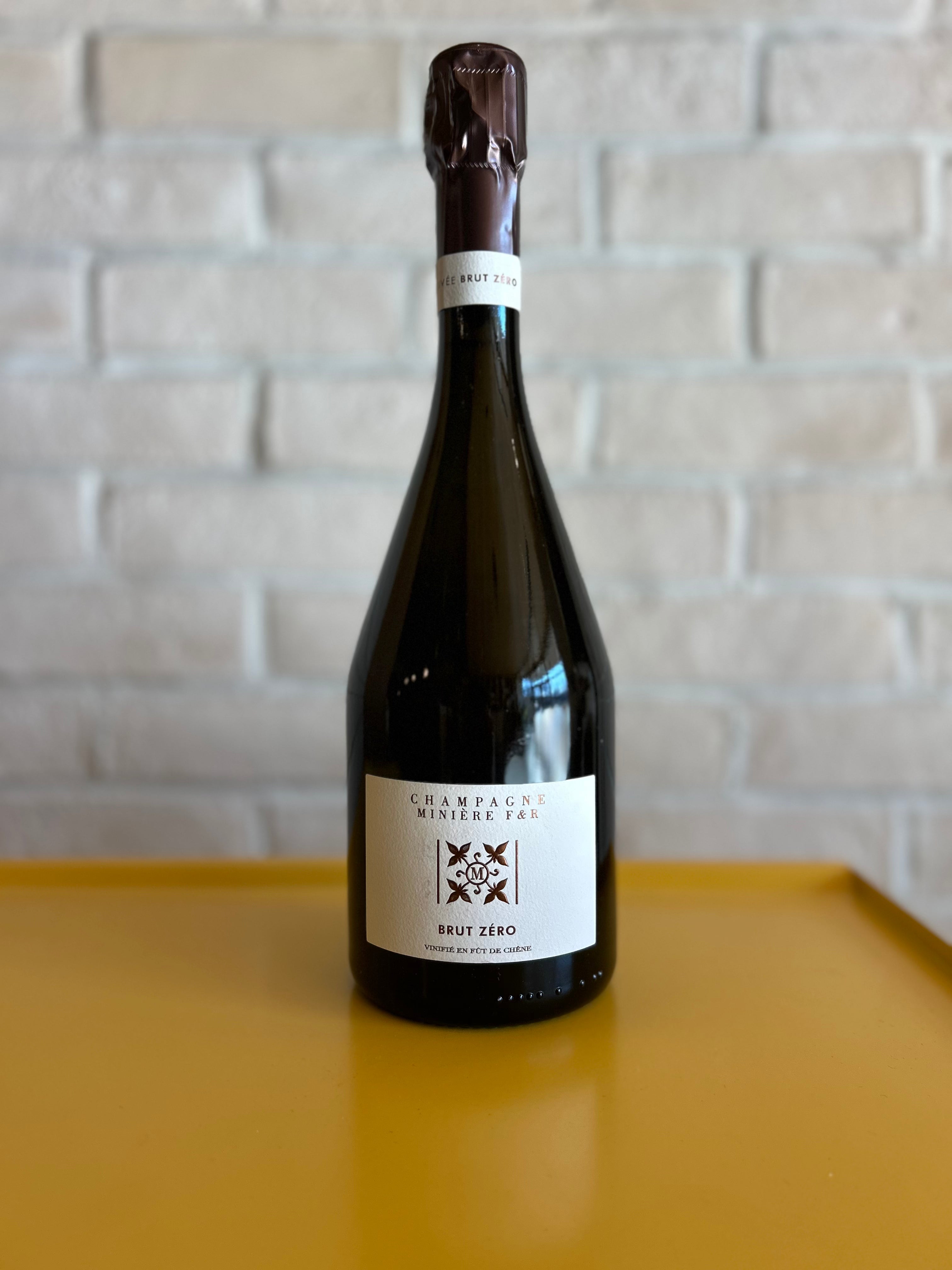Champagne Miniere F&R Cuvee Brut Zero NV
