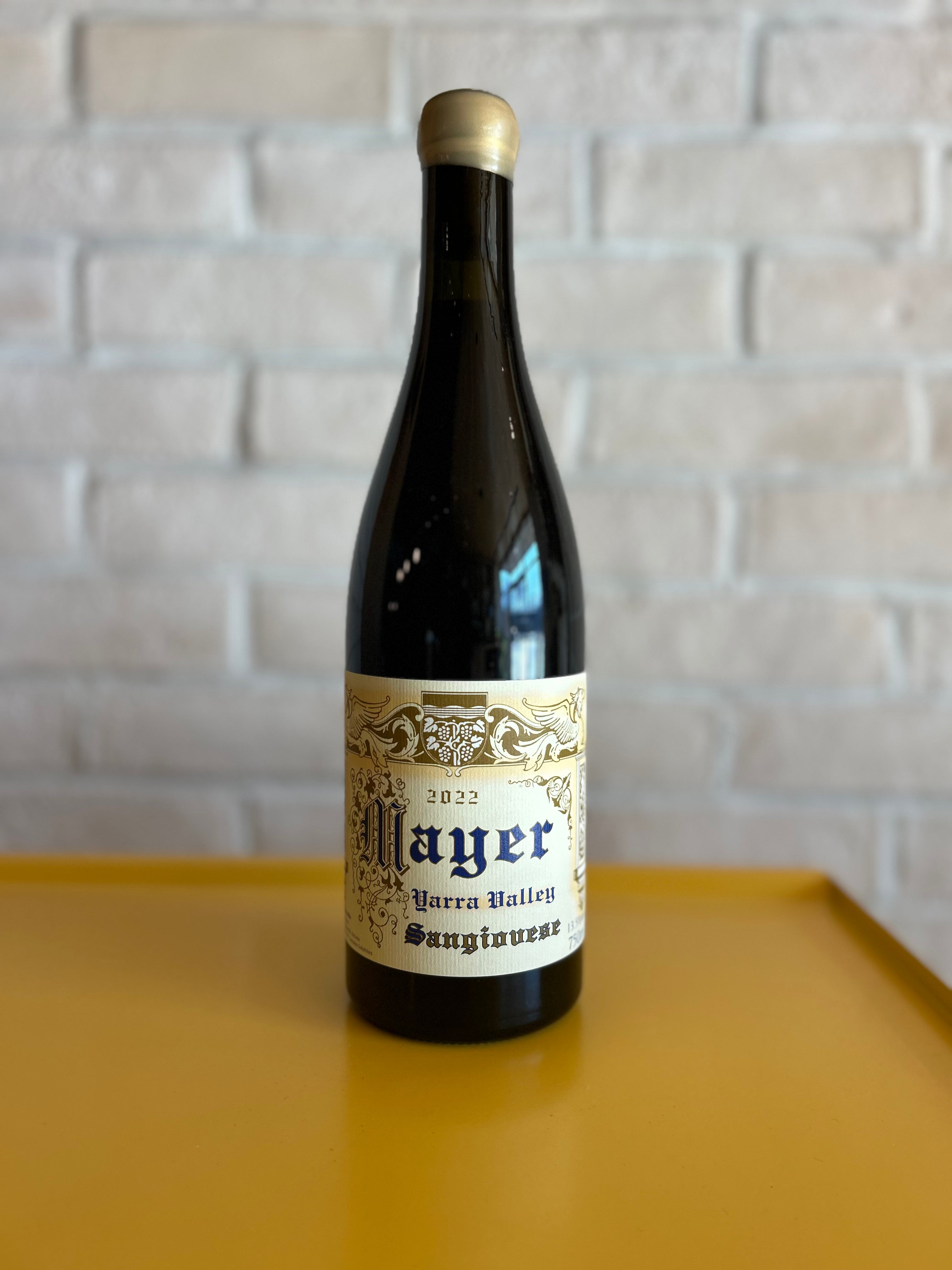 Timo Mayer Yarra Valley Sangiovese 2022